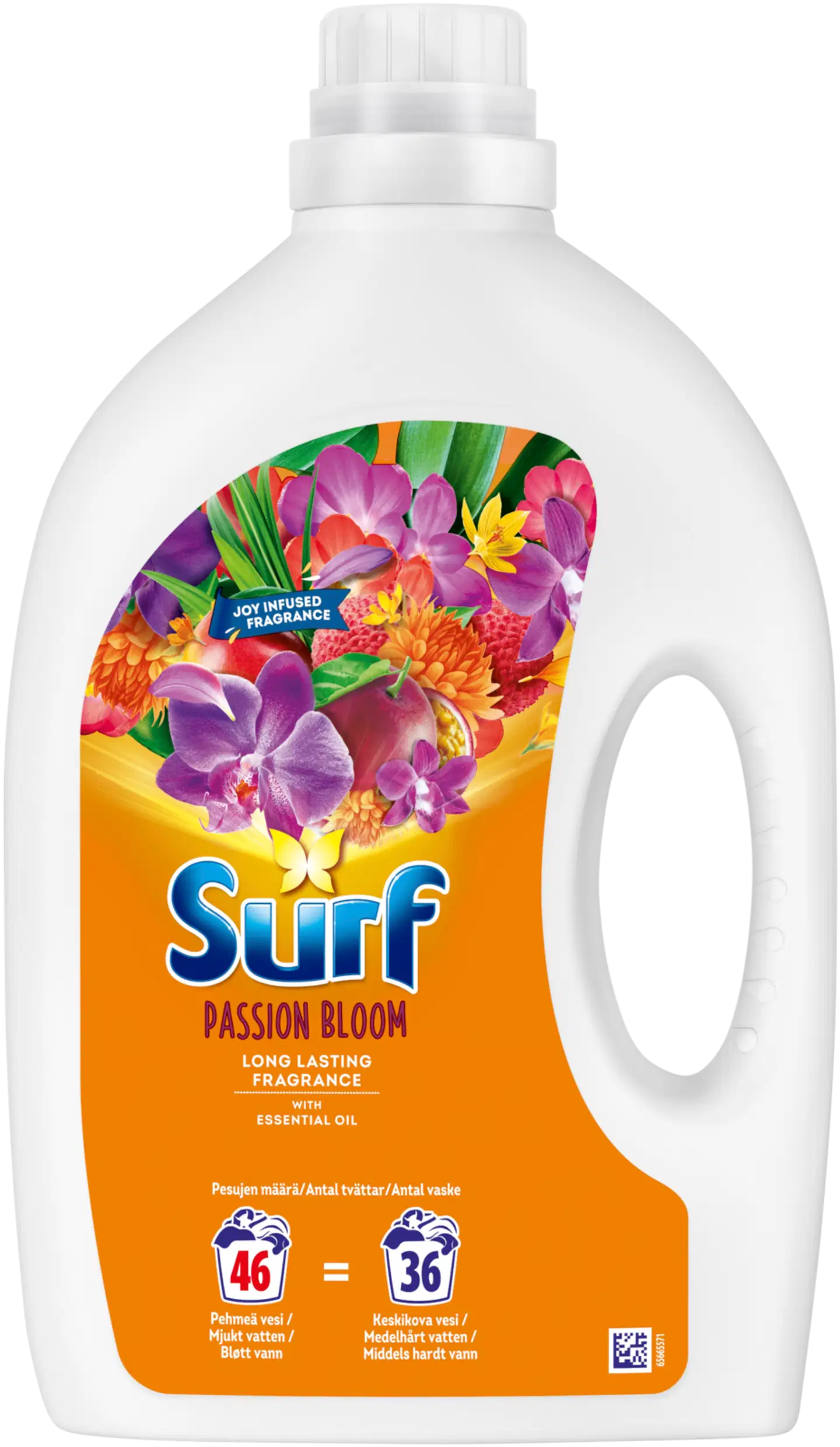 Surf  Passion Bloom pyykinpesuneste  1,84 l