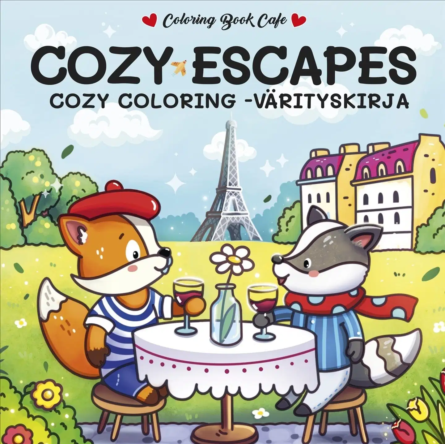 Cozy Escapes, Cozy Coloring -värityskirja