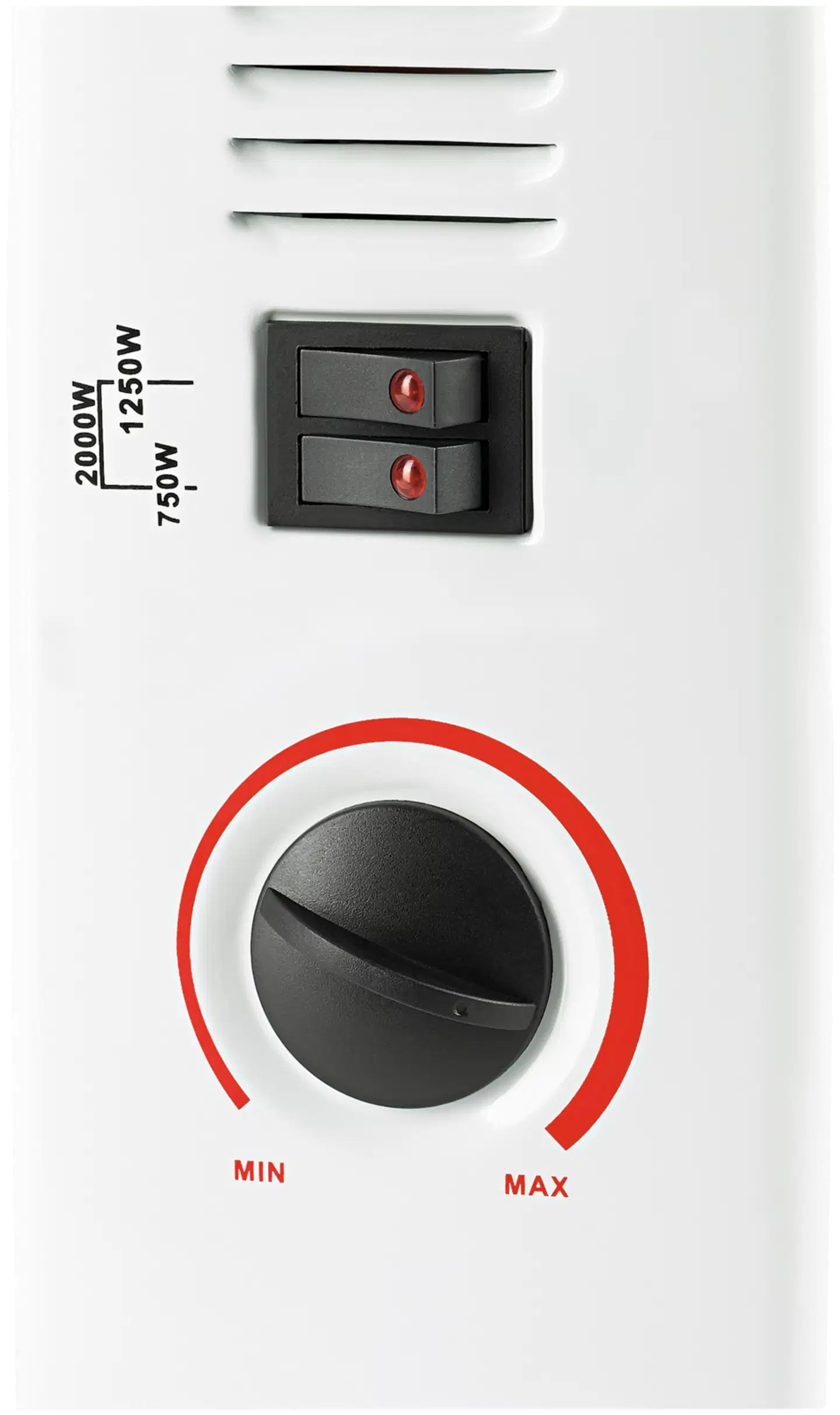 Läpivirtauslämmitin 2000 W