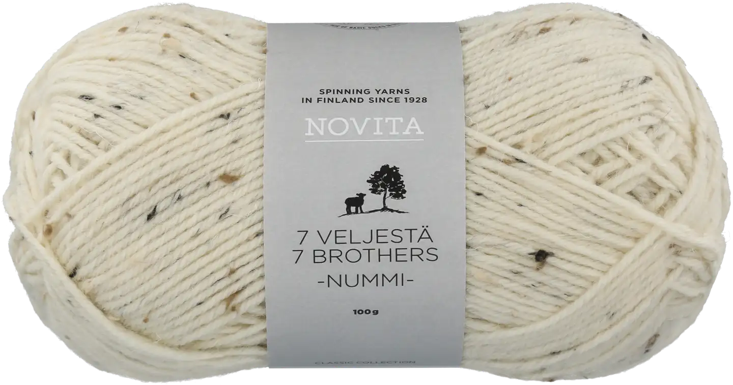 Novita Lanka 7 Veljestä Nummi 100g 945 - 1