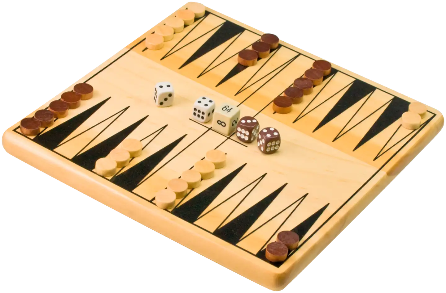 Tactic lautapeli Rustic Backgammon - 2