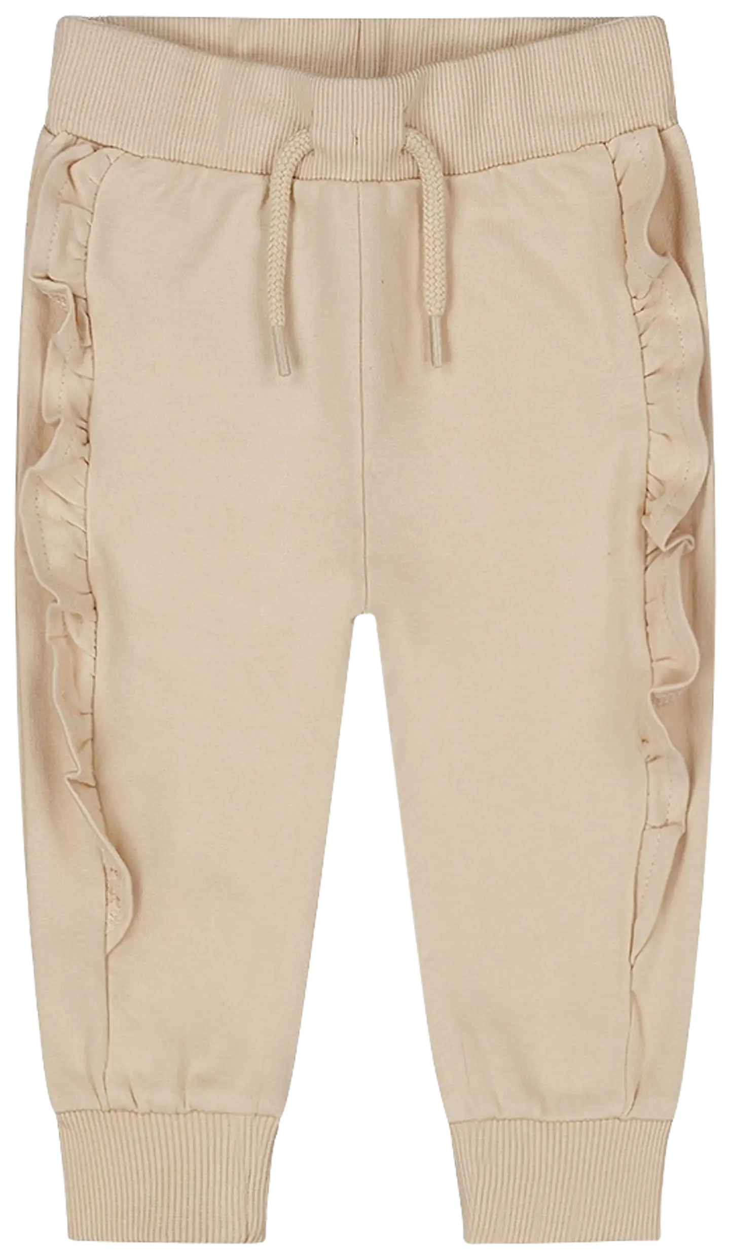 Dirkje vauvojen frillasomisteiset collegehousut P54362 - BEIGE - 1