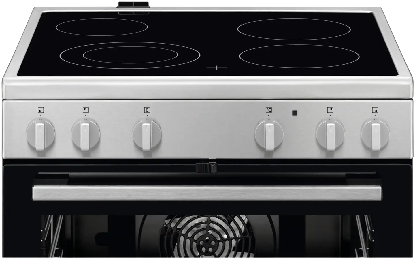 Electrolux 60cm leveä keraaminen lattialiesi LKR64004NX teräs - 2