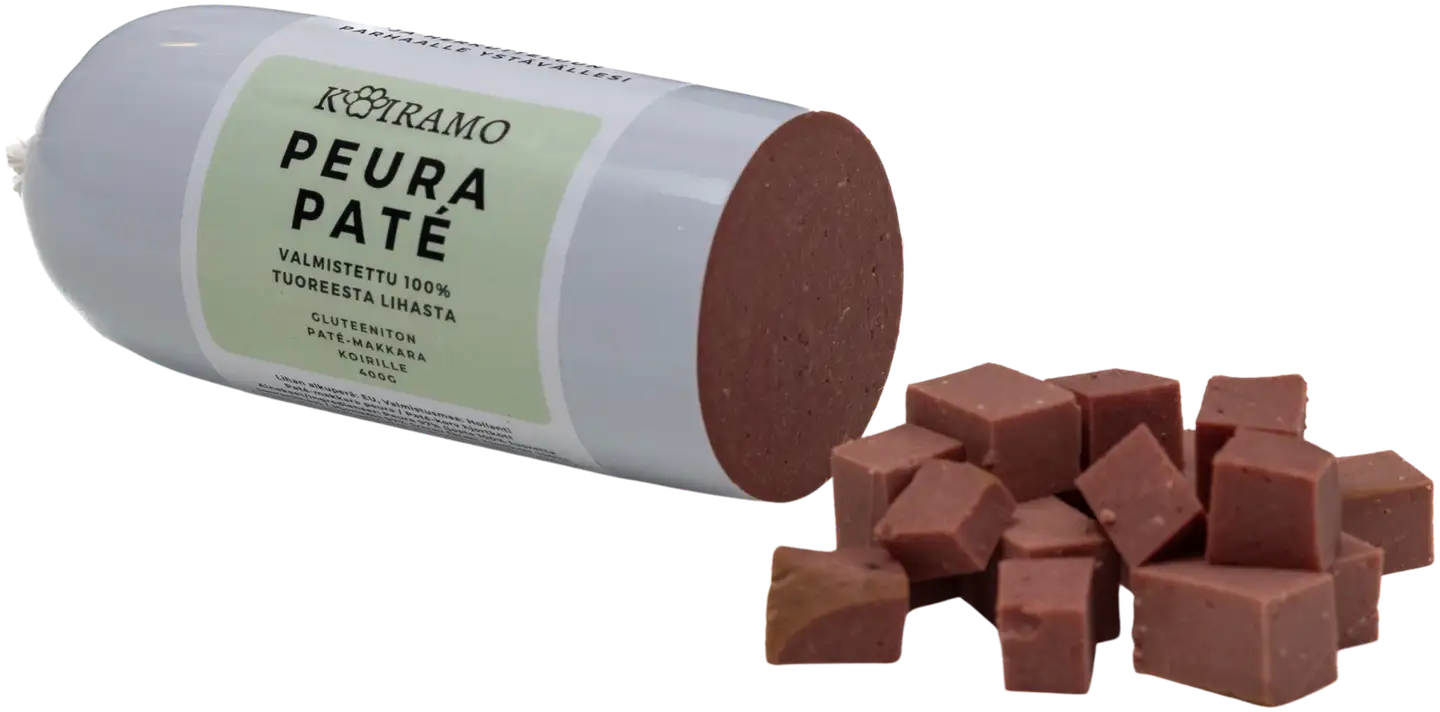 Koiramo Peura Paté-makkara gluteeniton 400g koiralle - 2