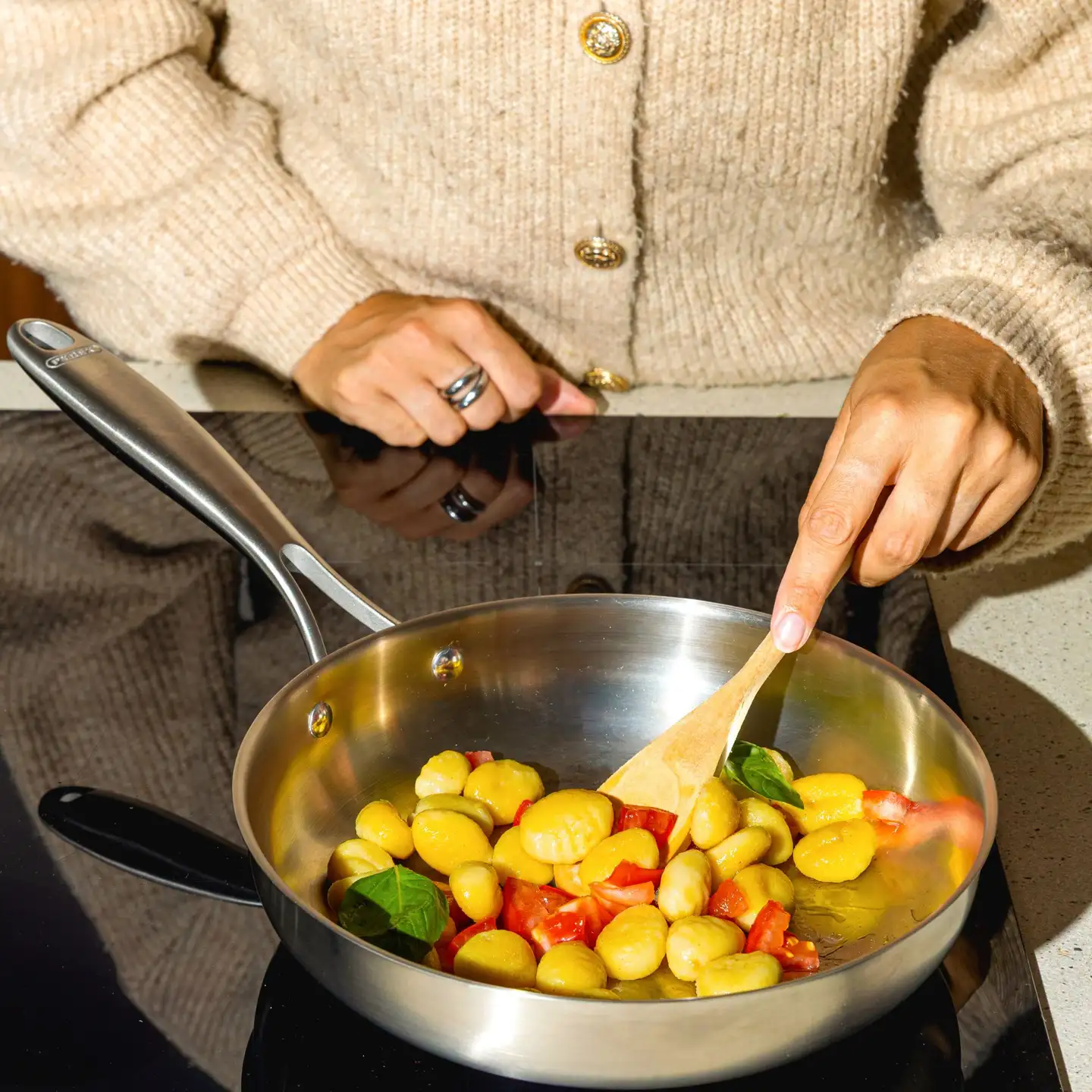 Pyrex paistinpannu teräs 28 cm - 5