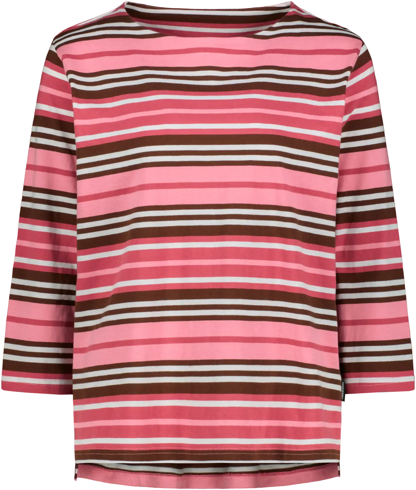 Reino&Aino naisten raitapusero - pink stripe - 1