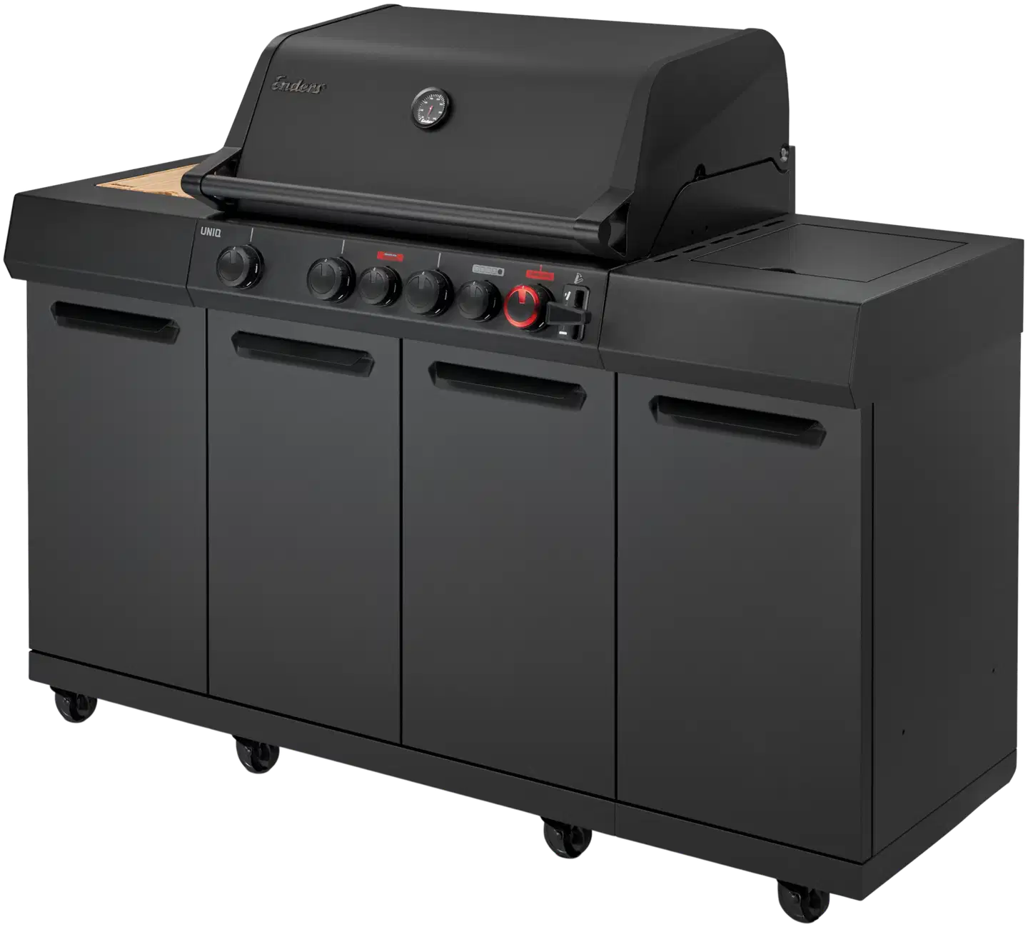 Enders kaasugrilli UNIQ® 4 IK Kitchen Cruster Shadow - 9