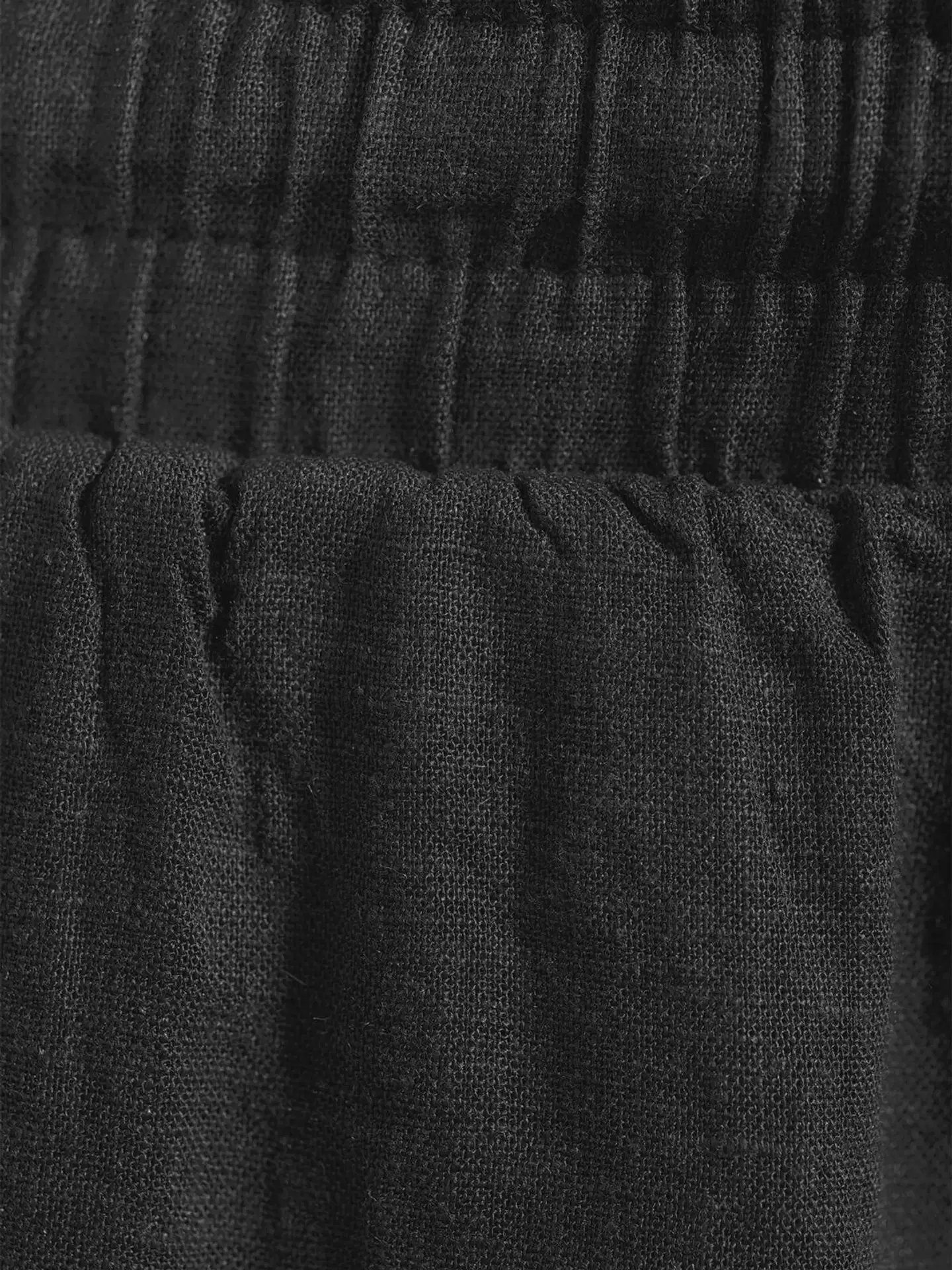 London Fog naisten pellavasekoitehousut 222L261710 - BLACK - 5