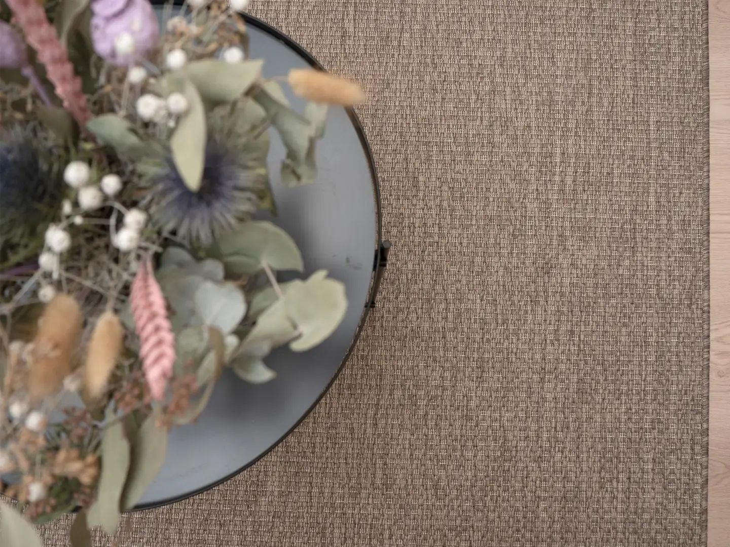 NOKOHOME Sileäpintainen matto Vuono 160x230 cm vaaleanruskea - 4