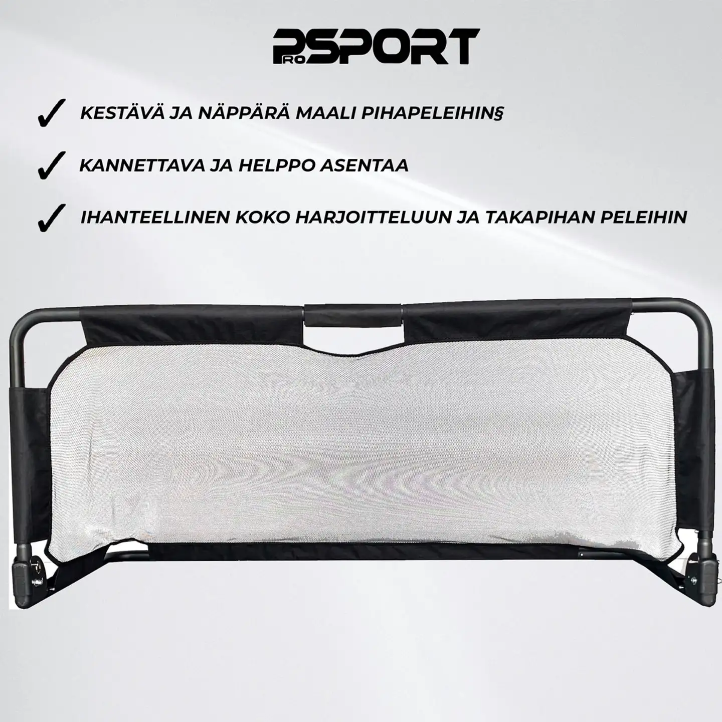ProSport jalkapallomaali Premium 150x60x60 cm - 5