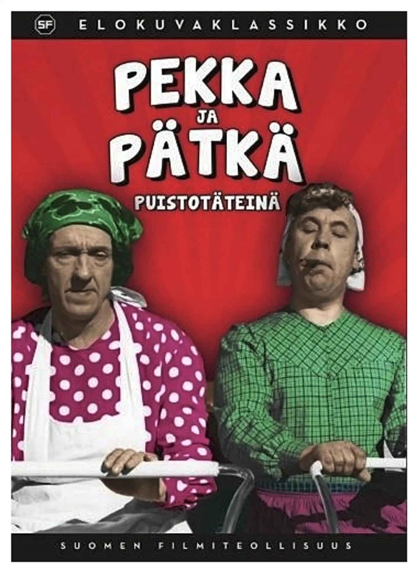 Pekka ja Pätkä puistotäteinä DVD