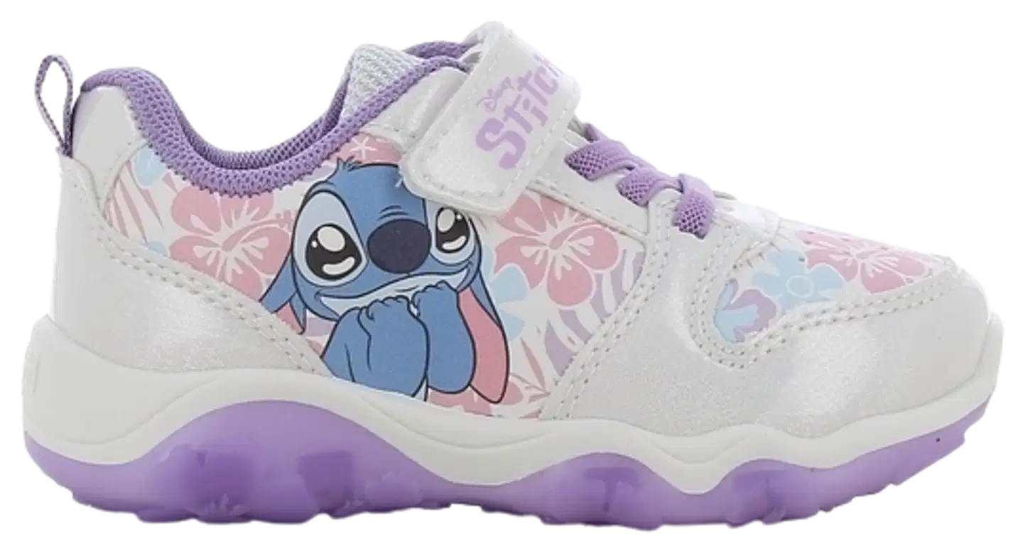 Lilo & Stitch lasten vilkkulenkkarit LS002435 - White/lilac - 1