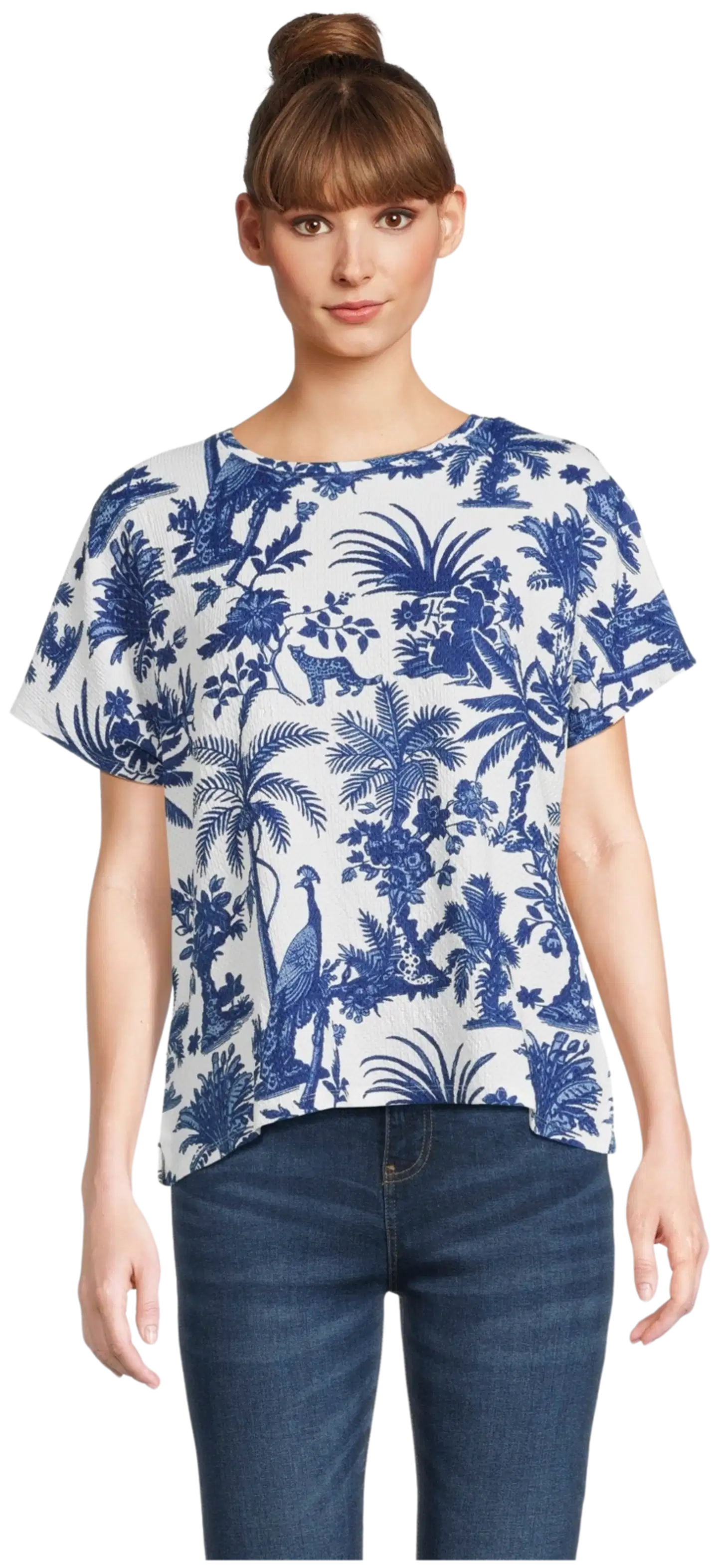 House naisten pusero 228H261725 - SININEN - 1