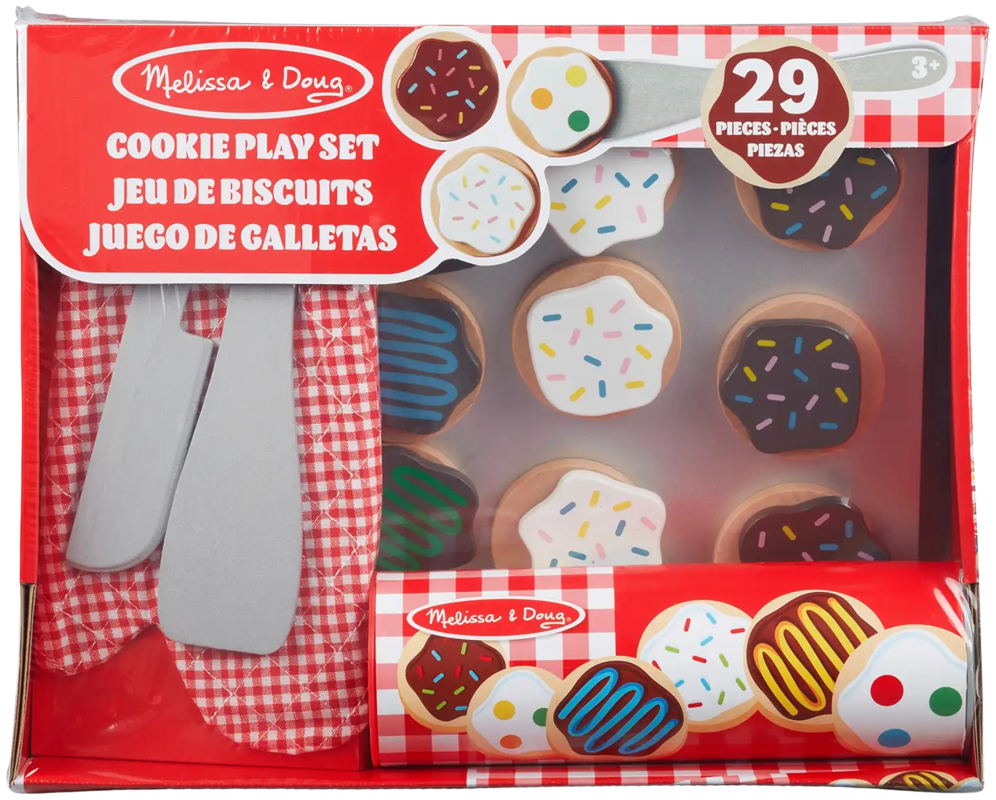 Melissa & doug Leikkisetti Leikkaa ja paista pikkuleipiä