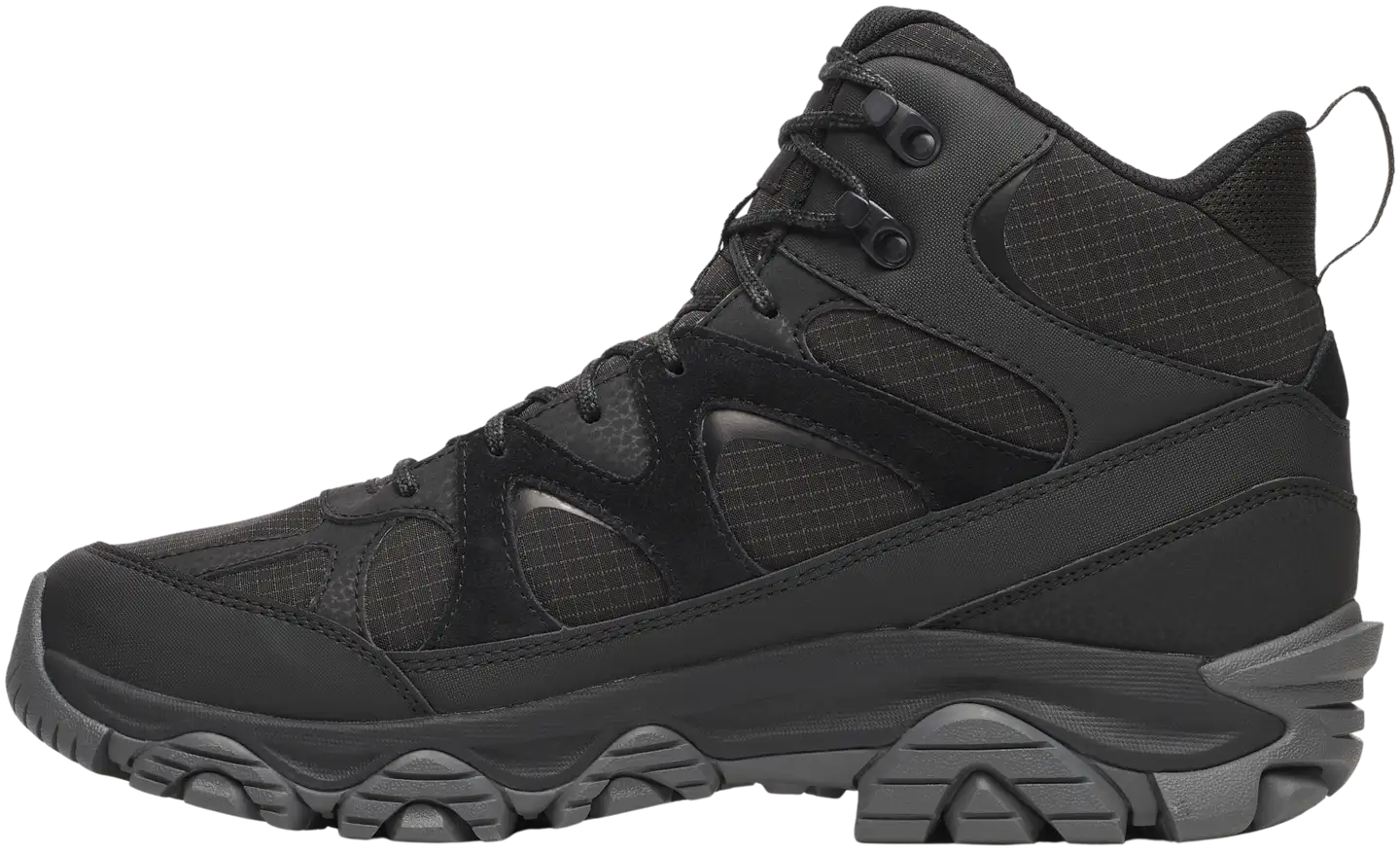 Merrell miesten vedenpitävä pitopohjakenkä Thermo Snow Grip Mid Waterproof - BLACK - 2