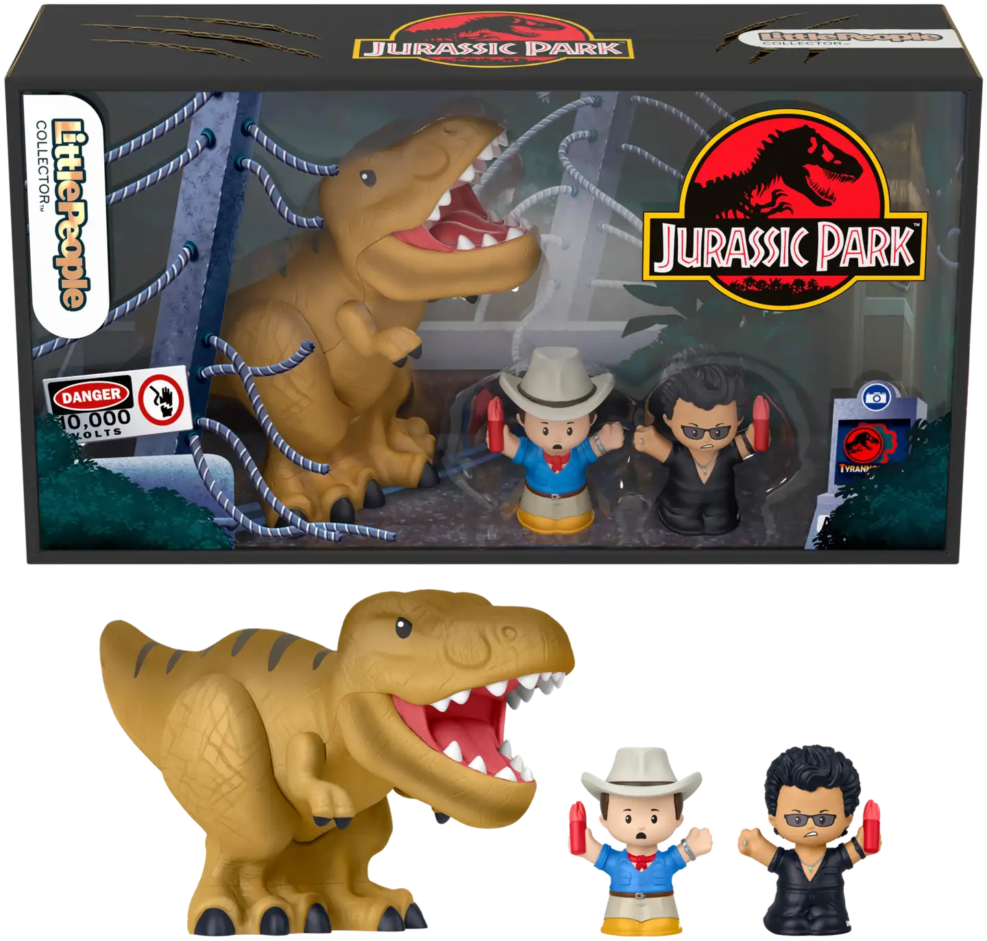 Fisher-Price Collector Jurassic Park -Hahmot - 1