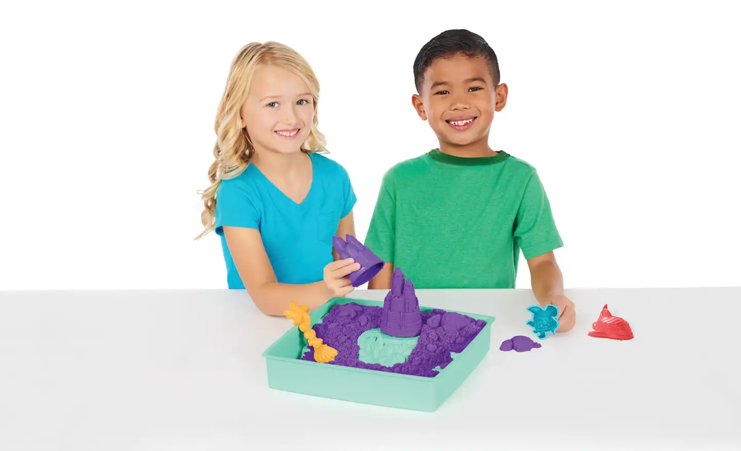 Kinetic Sand hiekkalaatikkosetti violetti - 8