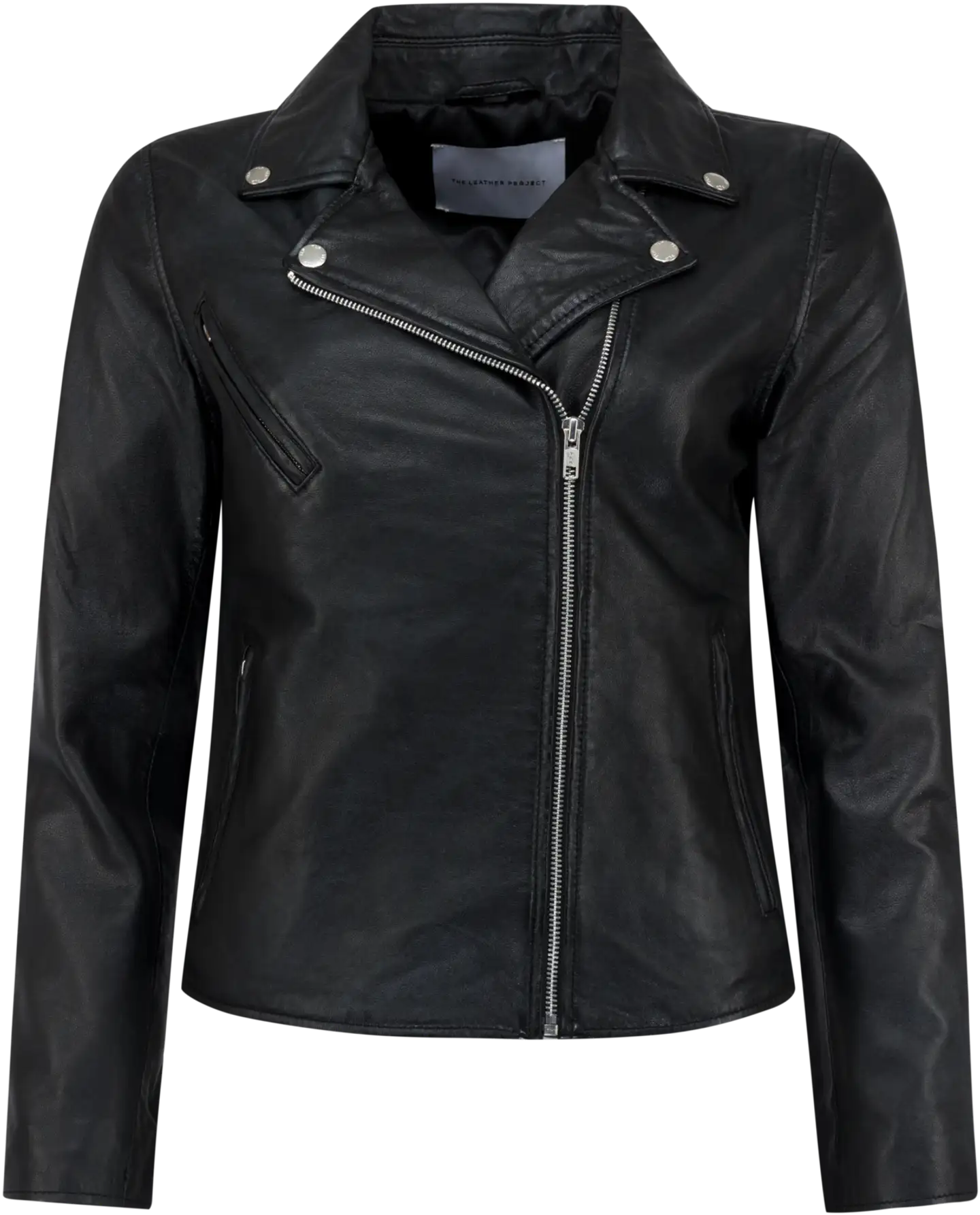 The Leather Project naisten nahkatakki Original Biker TLP200686 - BLACK