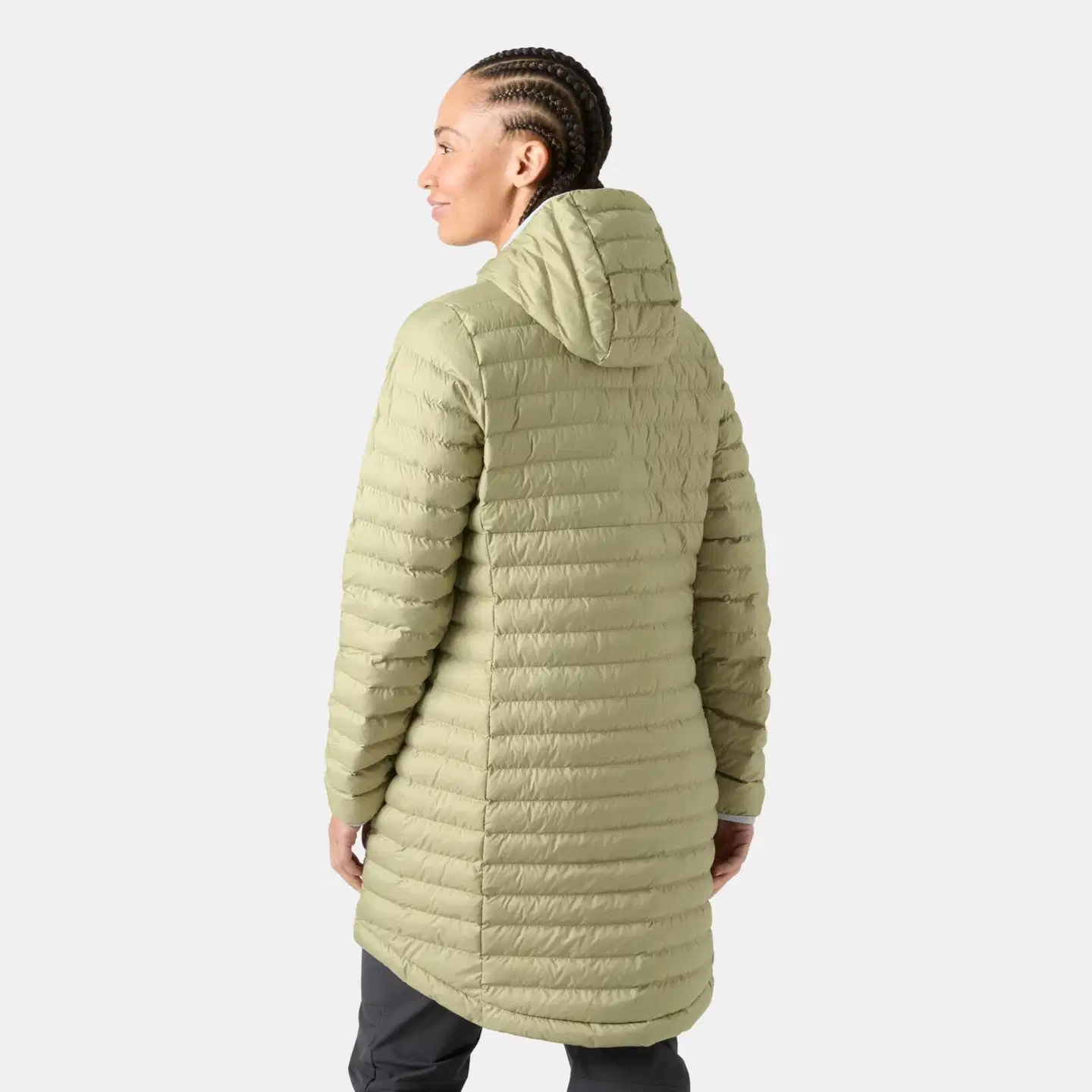 Helly Hansen naisten pitkä kevytvanutakki Sirdal Long Hooded Insulator 63503 - Light Lav - 4