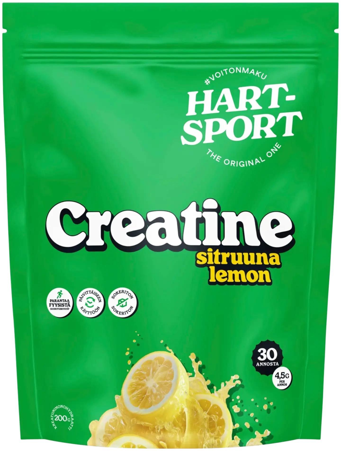 Hart-Sport Creatine 200 g Sitruuna