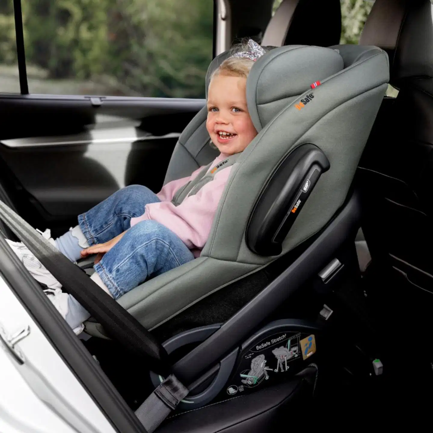 BeSafe turvaistuin Stretch² musta - 10