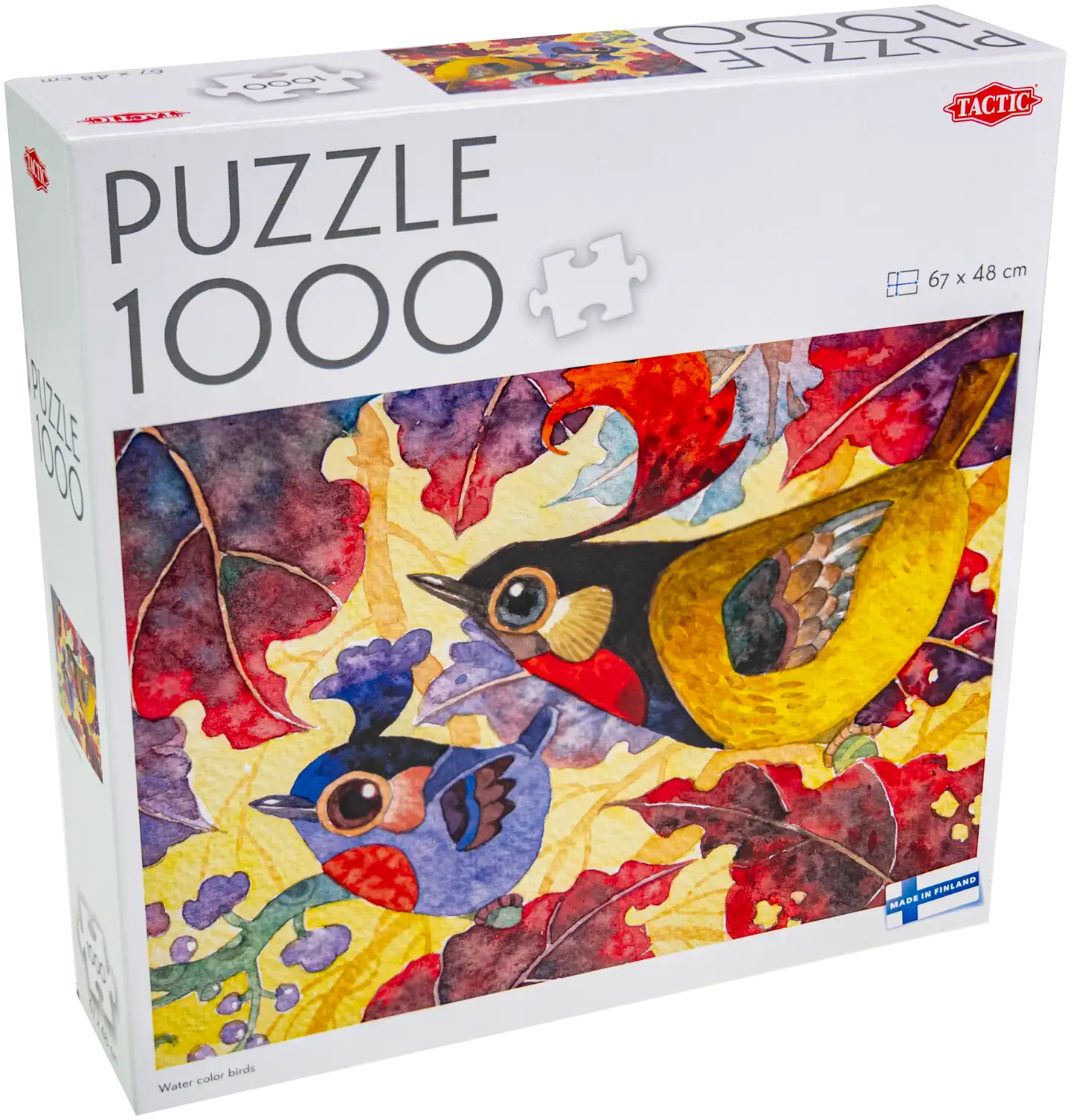 Tactic palapeli Water color birds 1000 palaa - 3