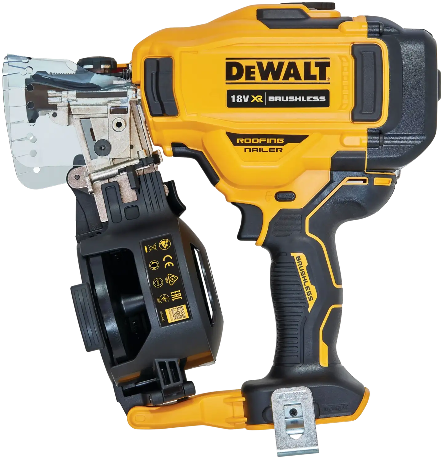 DeWalt 18V XR DCN45RNN akkukäyttöinen huopakattonaulain runko - 1