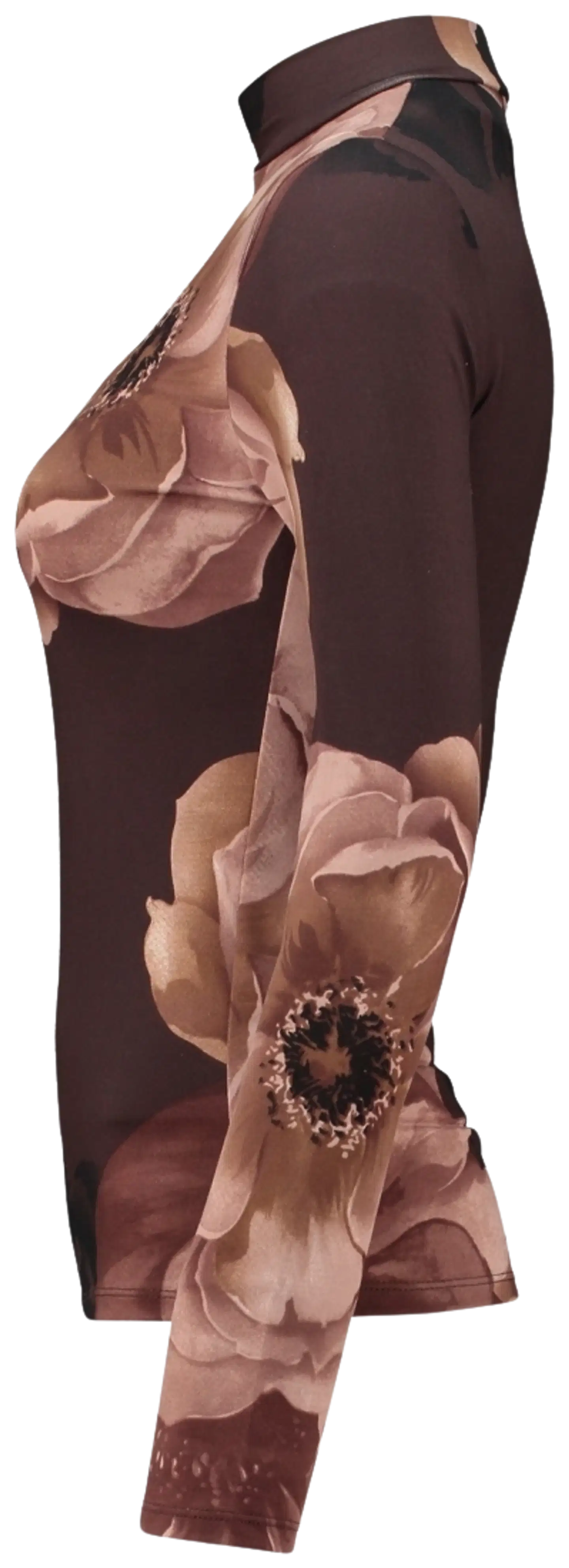 Hailys naisten trikoopusero Ki44mmy - 8771 brown flower - 2