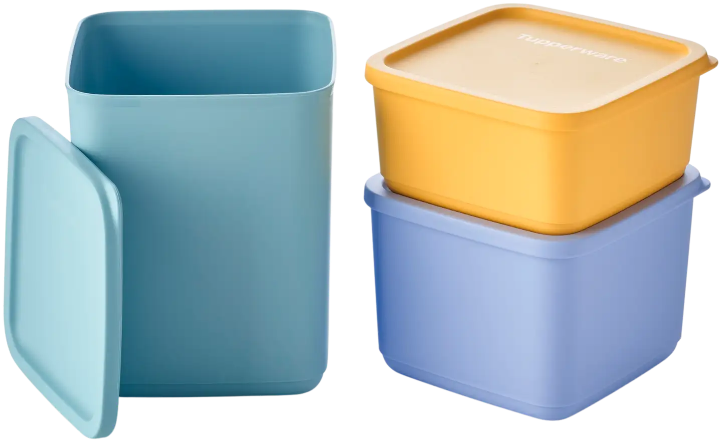 Tupperware rasiasetti Cubix 650 ml + 1 l + 1,8 l - 2