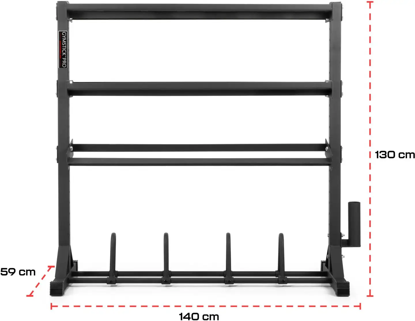 Gymstick säilytysteline painoille - 3