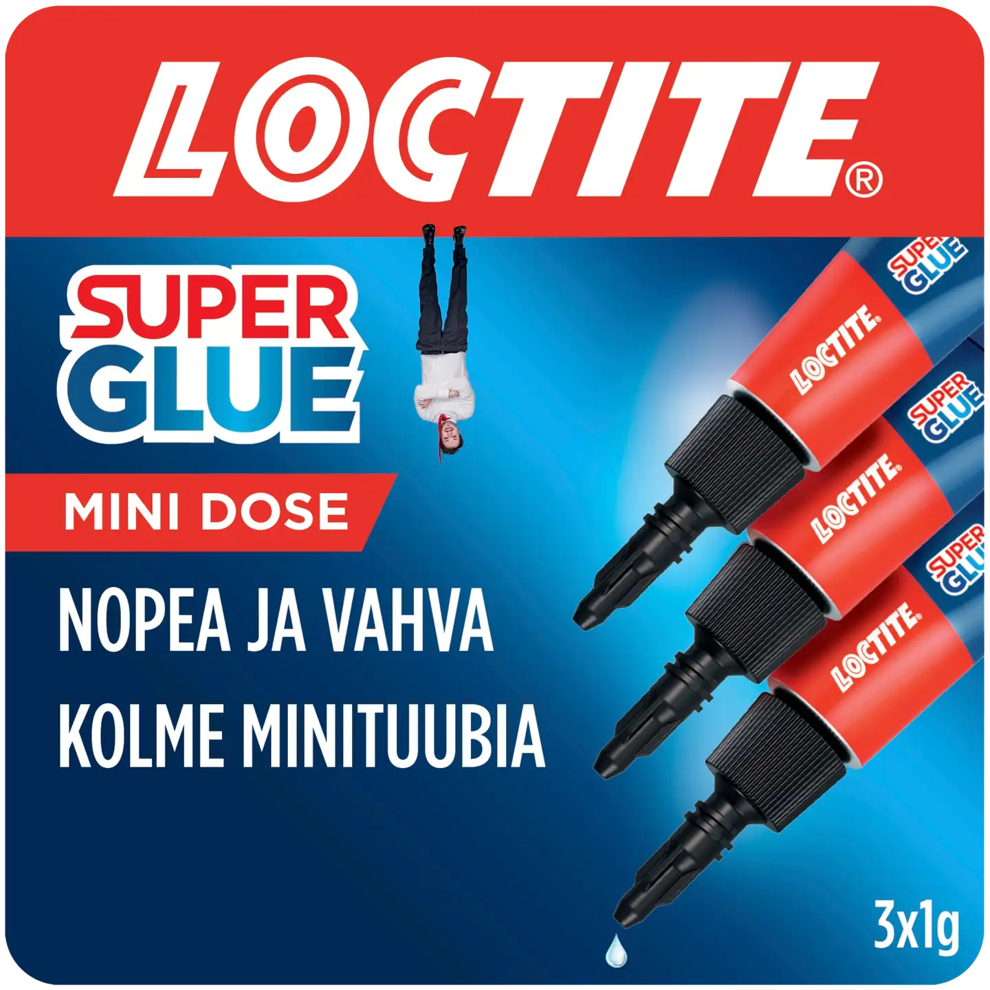 Loctite Mini Trio pikaliima 3x1g - 2