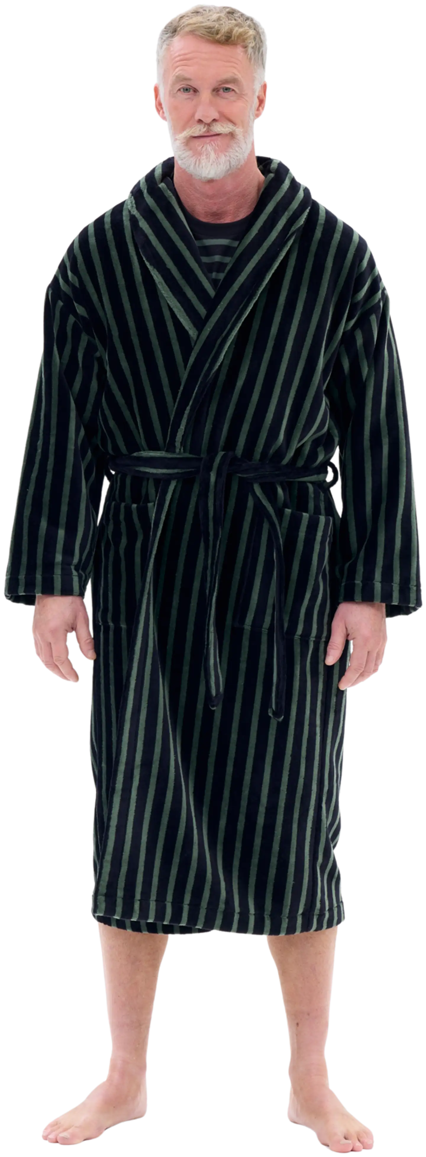 RATIA kylpytakki - musta/t. vihreä - 3