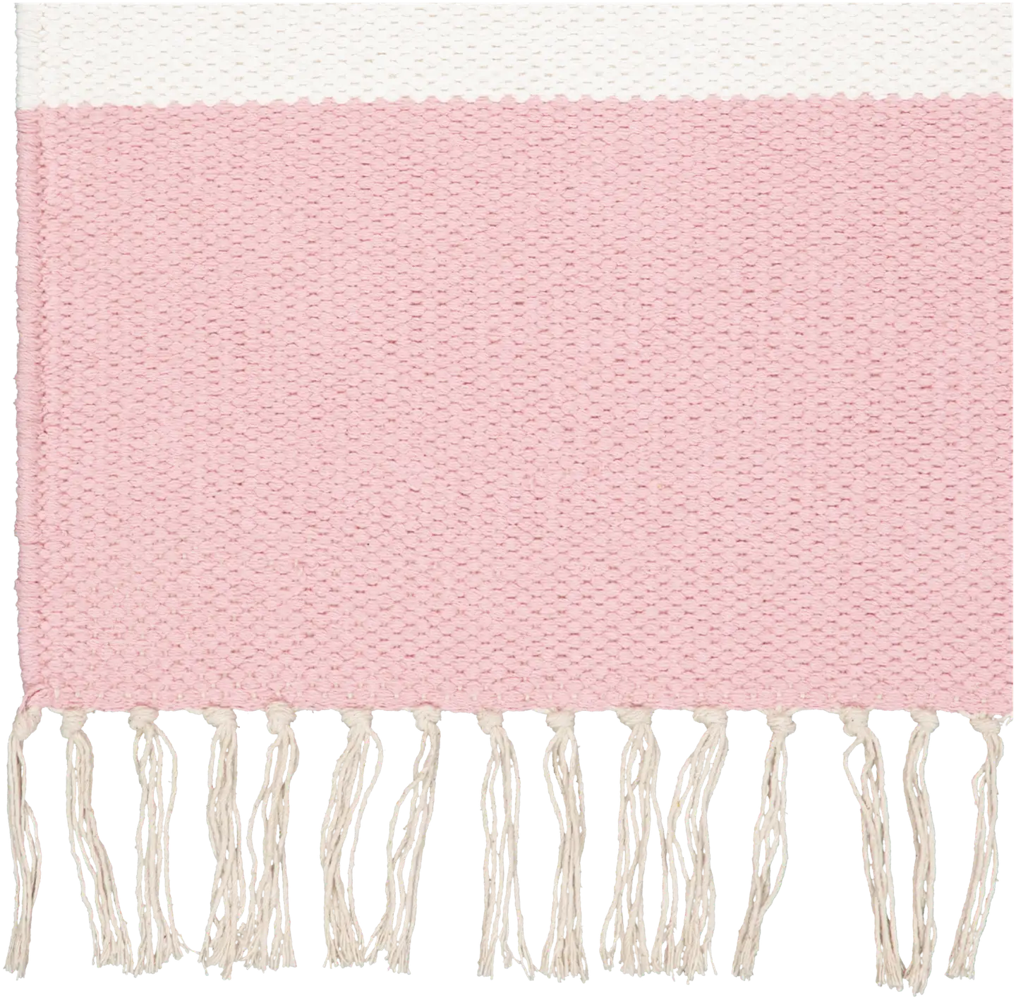 House puuvillamatto Liina 90x200 cm roosa/l.valkoinen/greige - 3