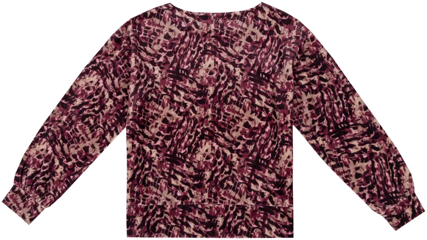 Danskin naisten velourpusero DCA25015 - AOP - 2