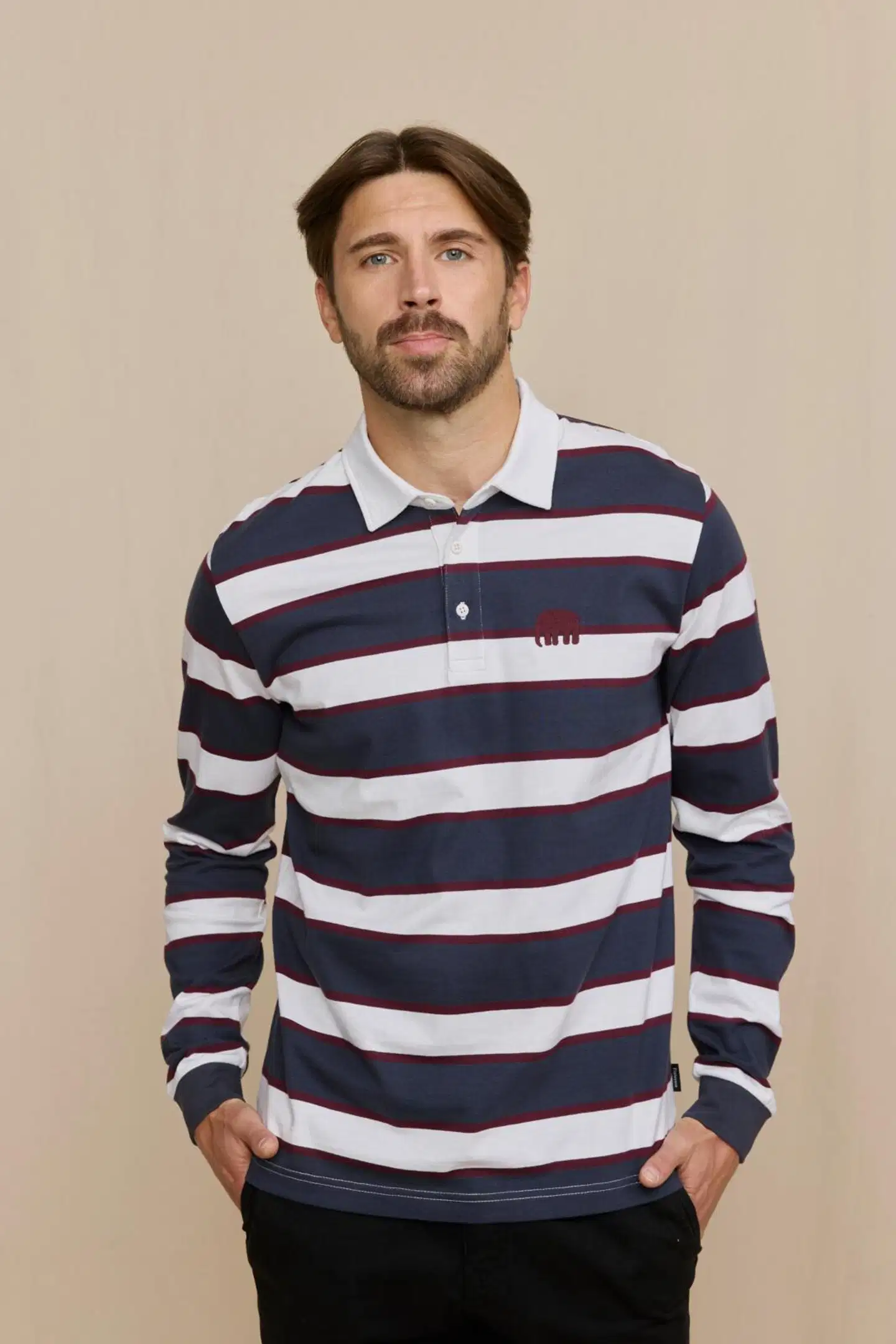 Finlayson miesten rugbypaita Elefantti - Grey - 3