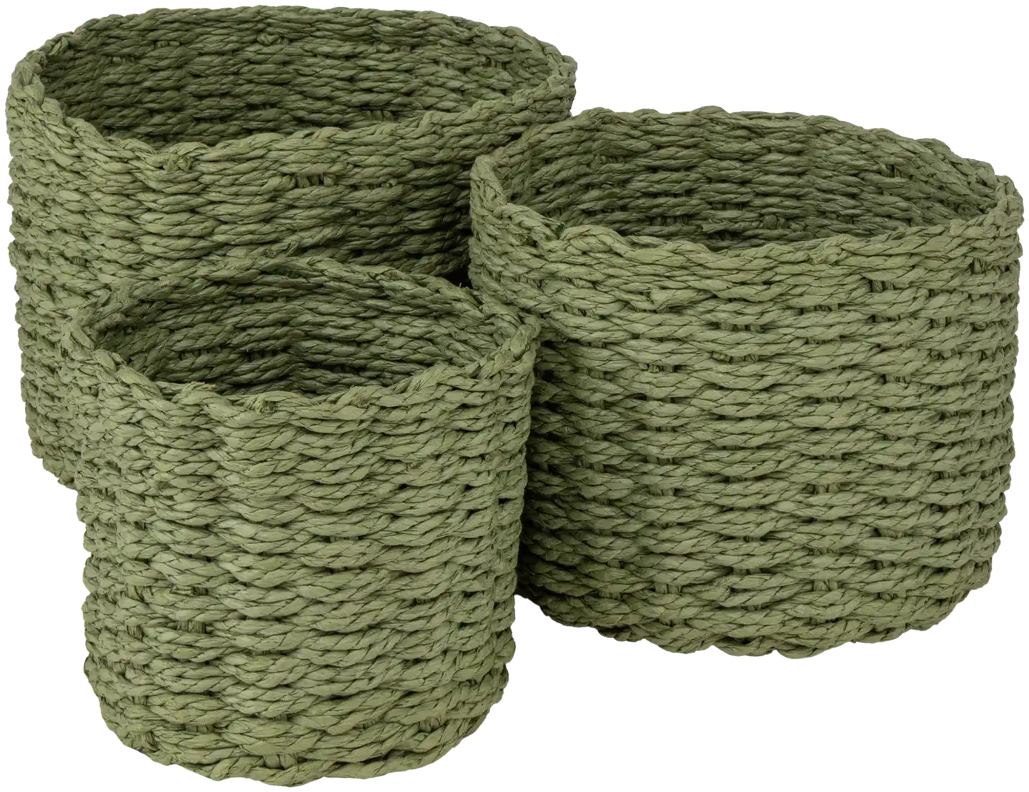 House säilytyskori pyöreä 3 kpl - 1