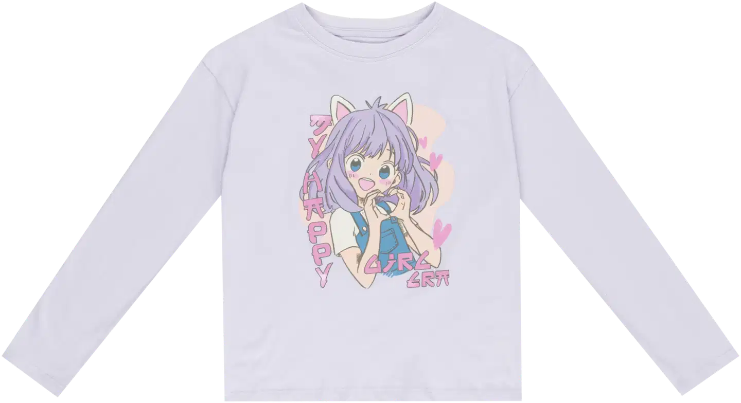 TEX lasten t-paita I276636 - LILAC DARK - 1