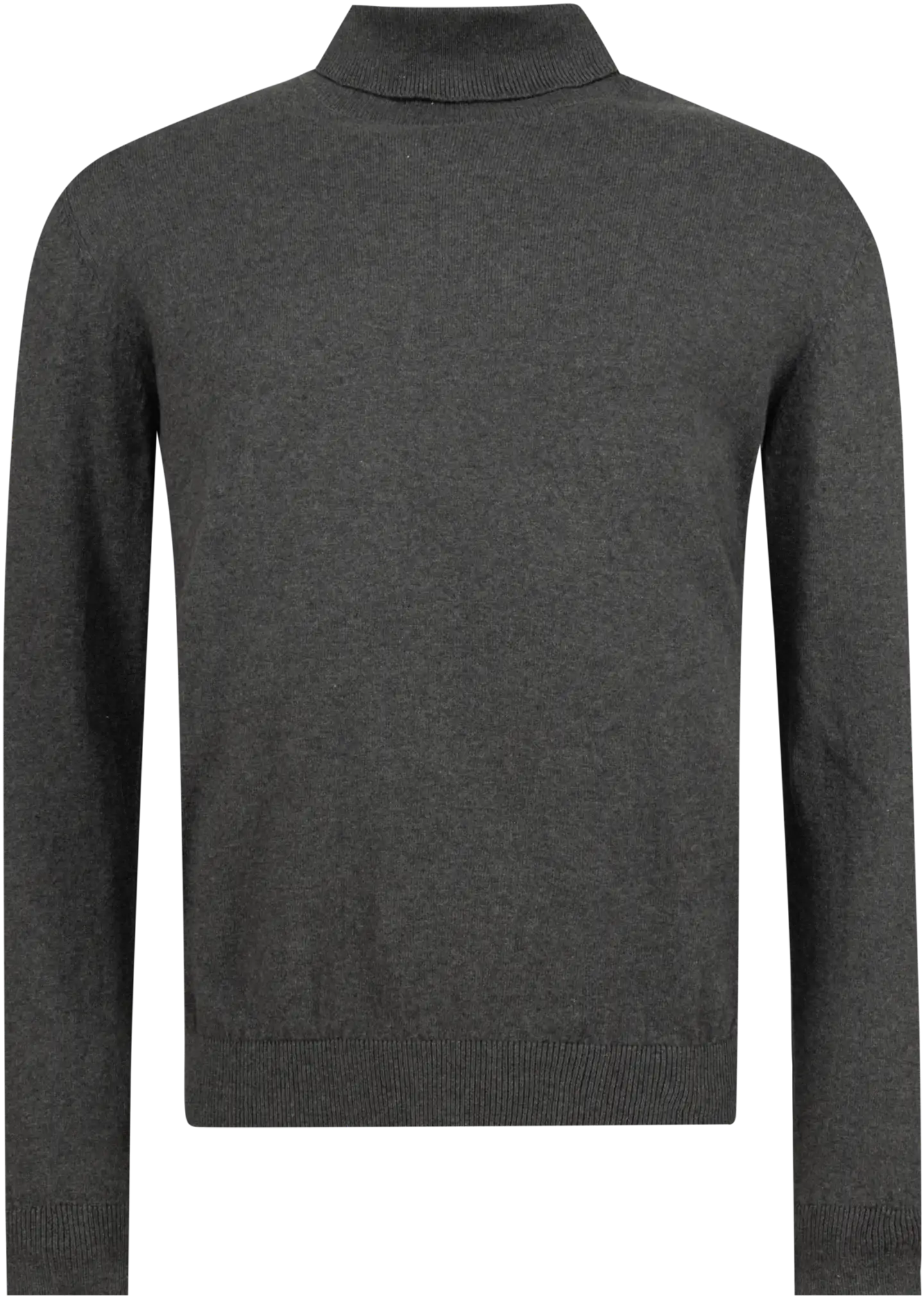 TEX miesten pooloneule puuvillaa I992457 - GREY DARK - 1