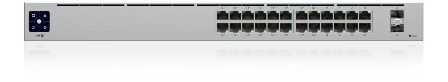 Ubiquiti 24-porttinen gigabit PoE -kytkin SFP-uplink-liitännällä USW-24-POE - 2