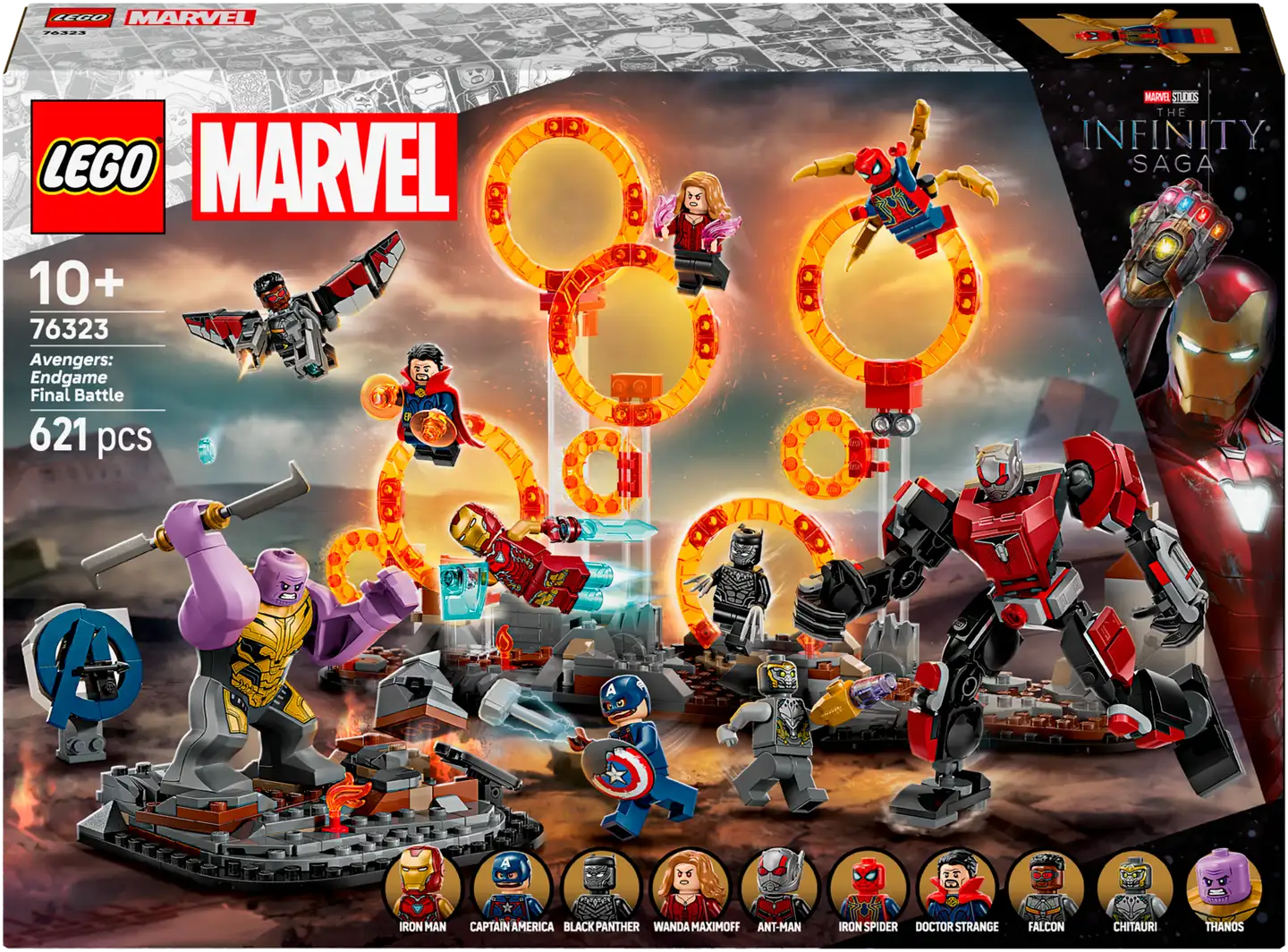 LEGO® Super Heroes Marvel 76323 Avengers: Endgame – viimeinen taistelu - 2