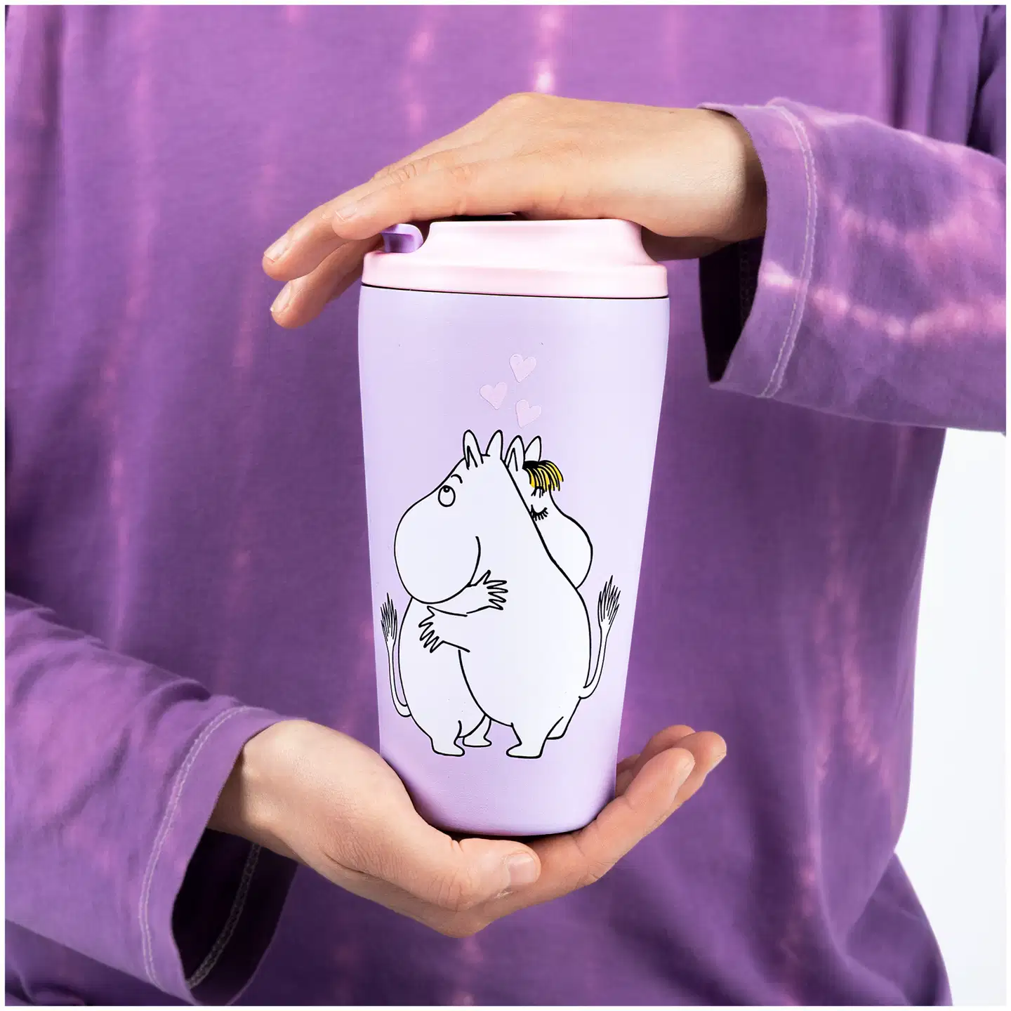 Moomin By Nordicbuddies termos take away-muki Muumit rakkaus - 3