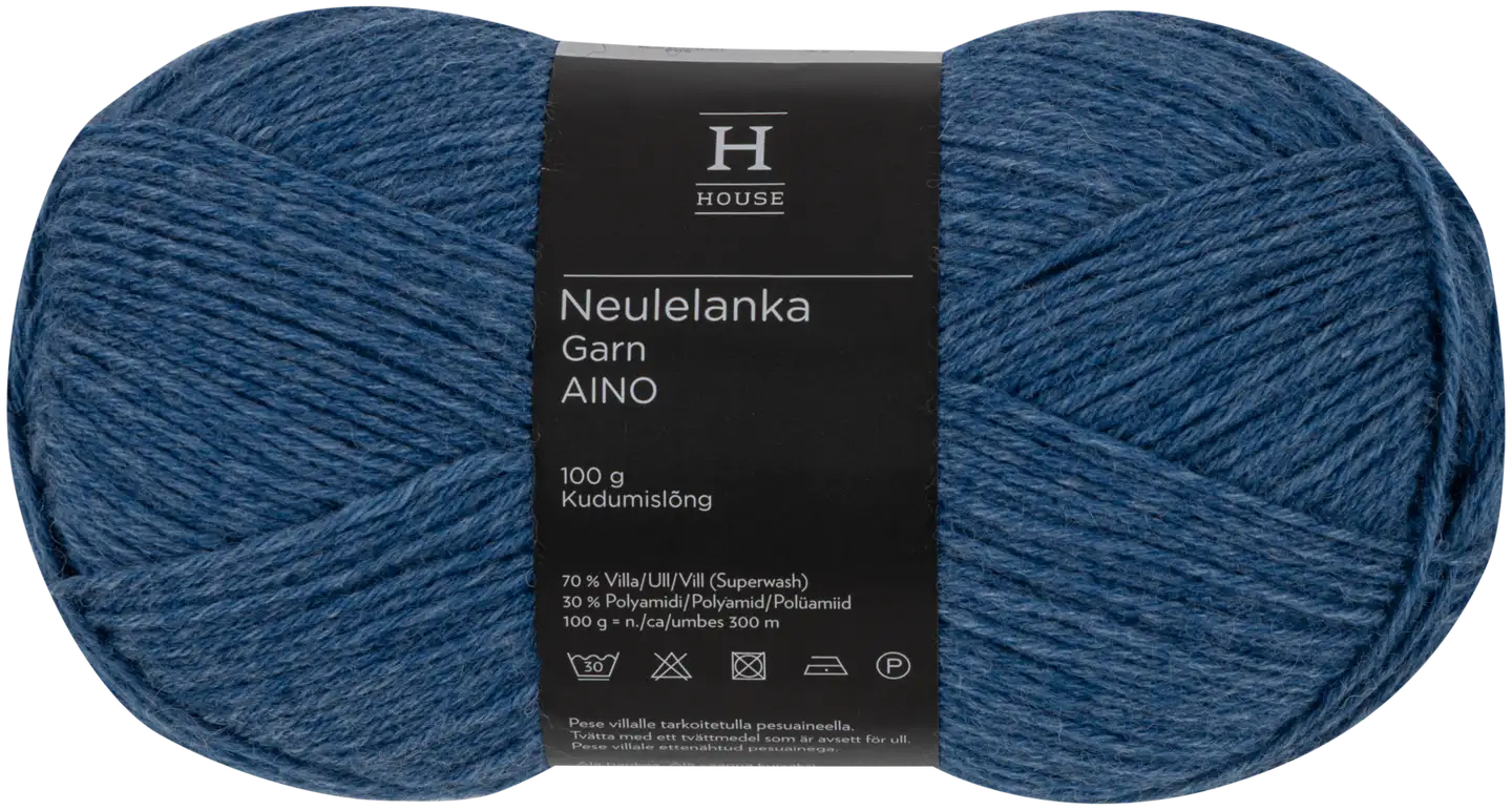 House lanka Aino 100g villasekoite denim