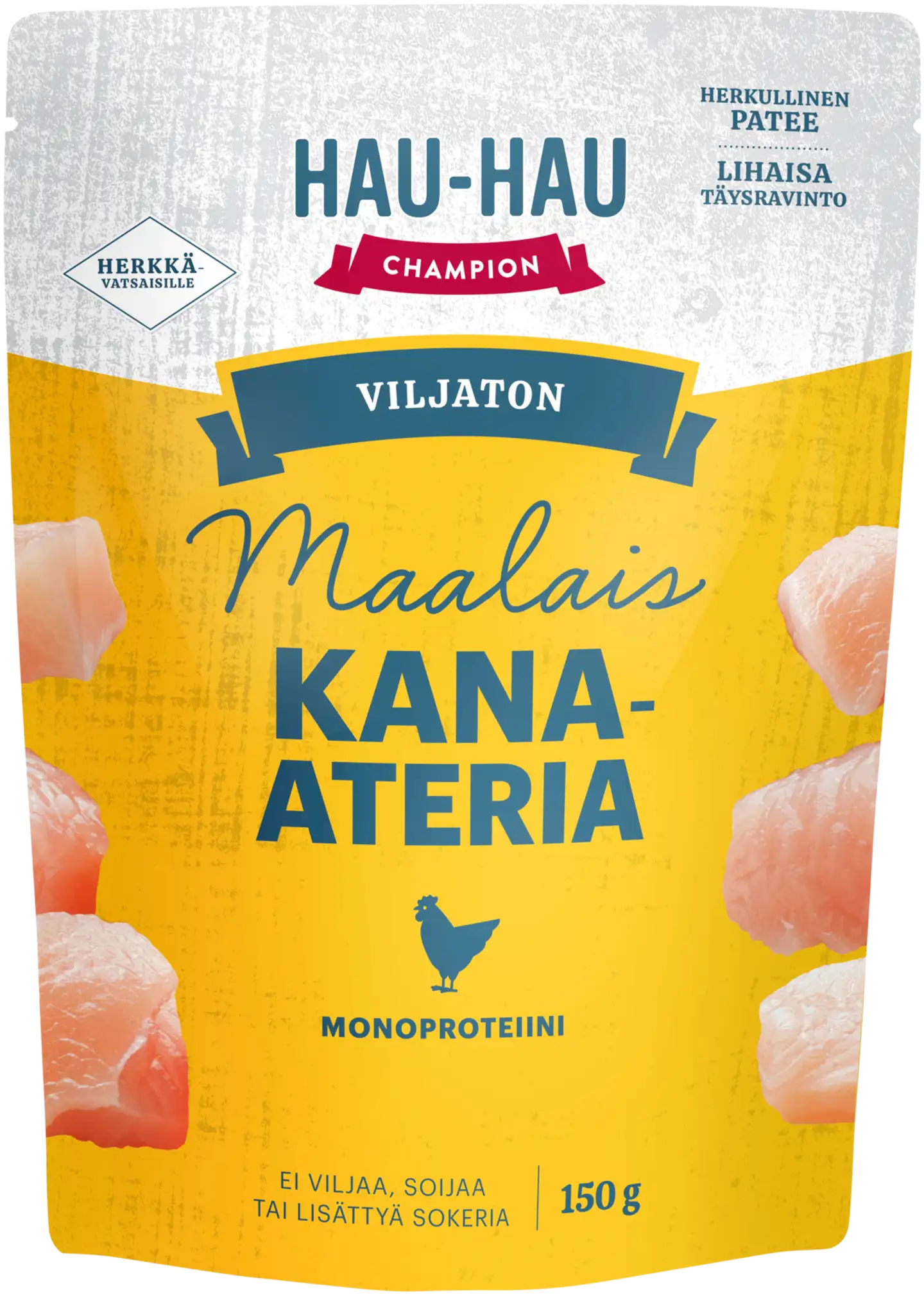 Hau-Hau Champion Viljaton Maalaiskana-ateria 150 g