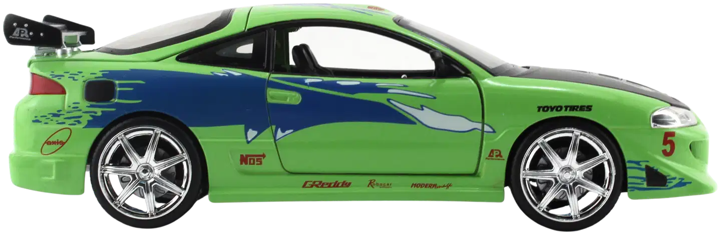 Jada Fast & Furious 1995 Mitsubishi Eclipse, 20 cm, 1:24, die cast - 6