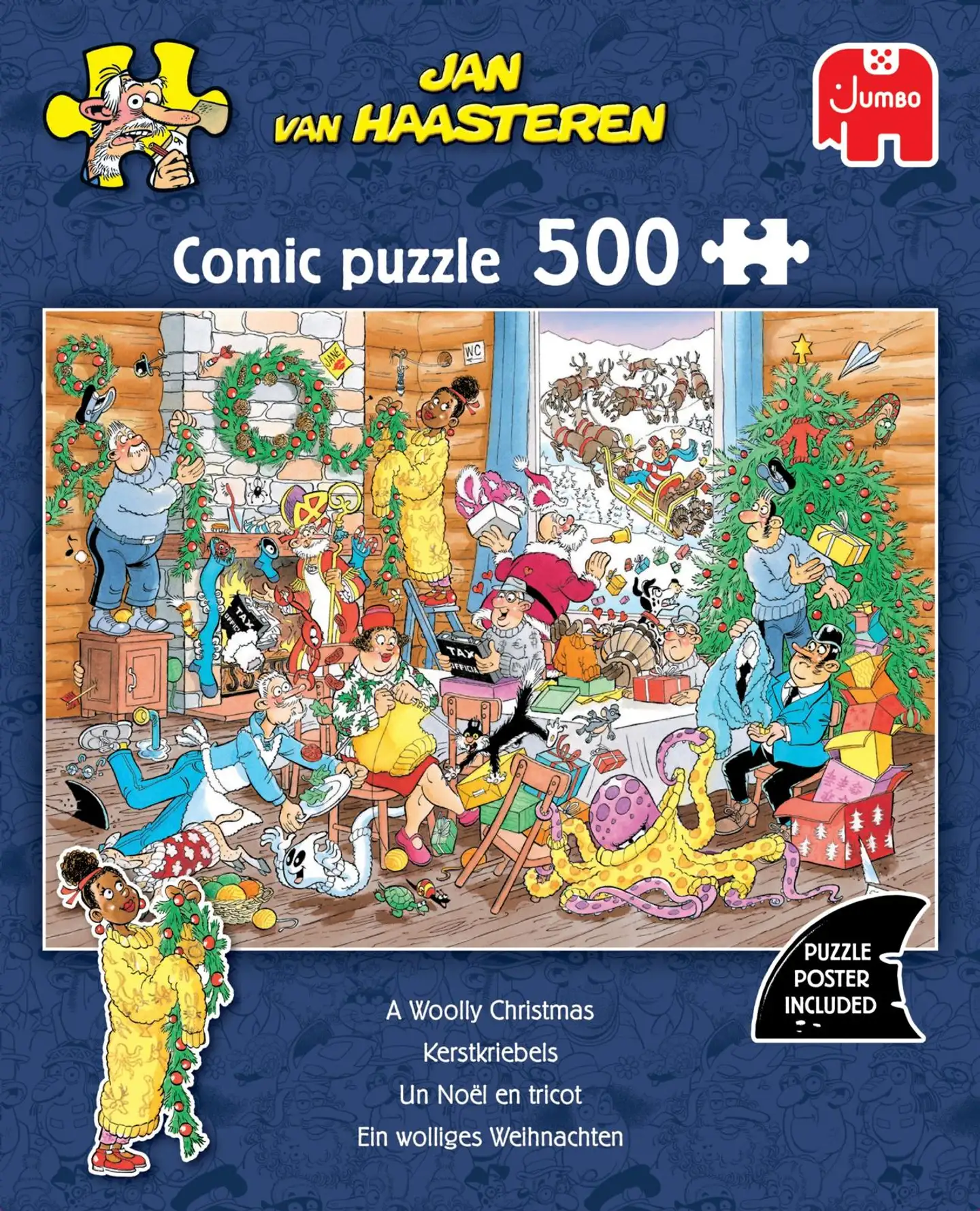Palapeli JvH Woolly Christmas 500 - 3