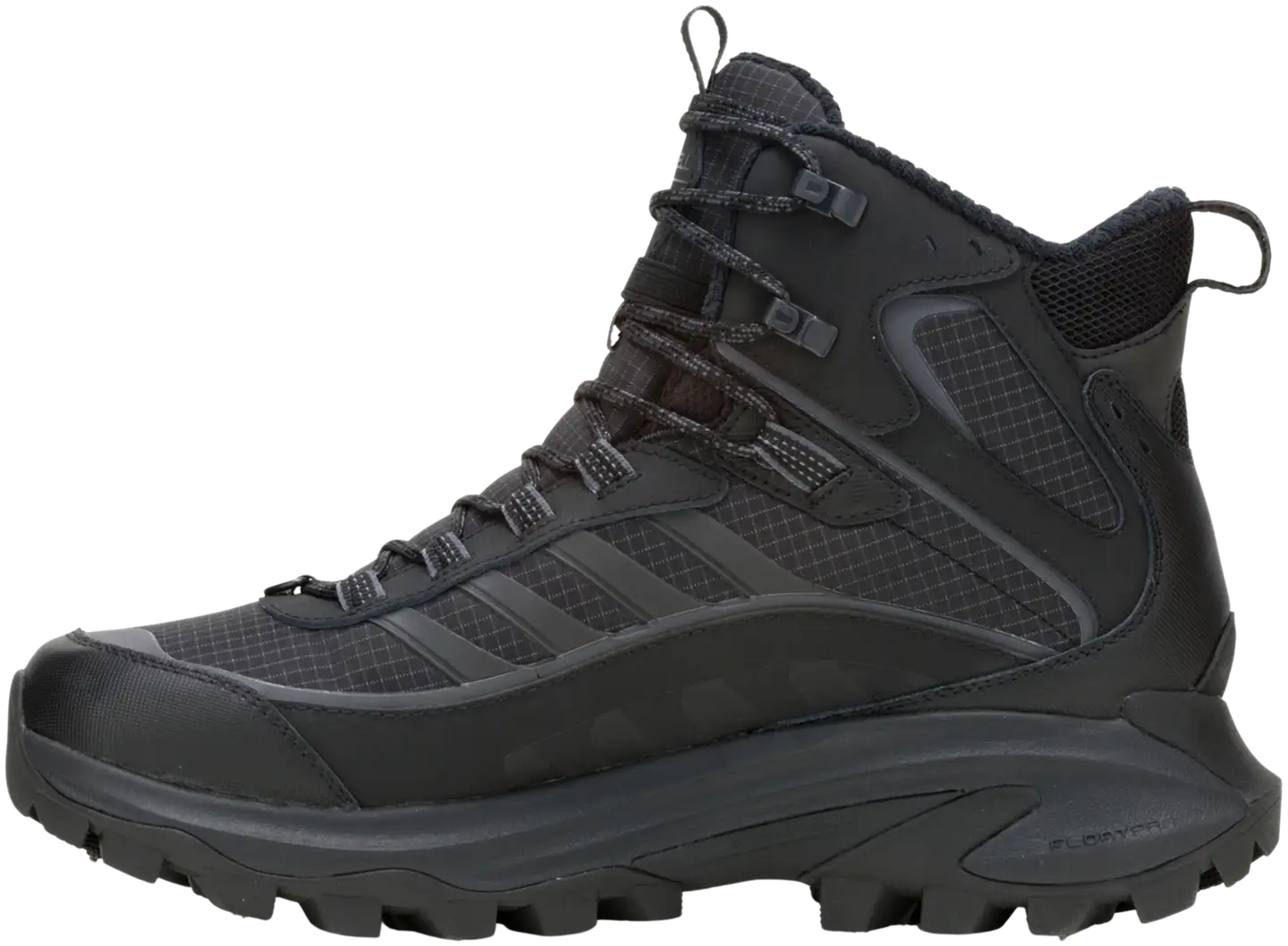 Merrell miesten nastaulkoilukenkä Moab Speed 2 Thermo Mid WP Spike - BLACK - 2