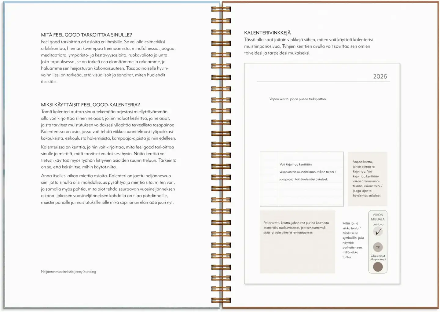 Burde Kalenteri 25/26 Life Planner Feel good - 5