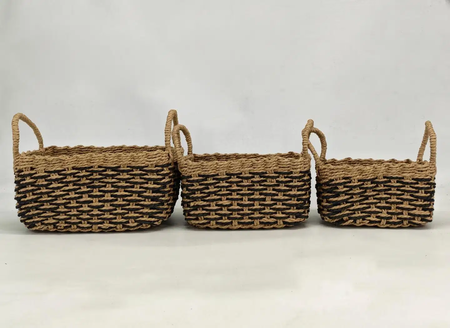 House säilytyskori kahvoilla 3-pack - 1