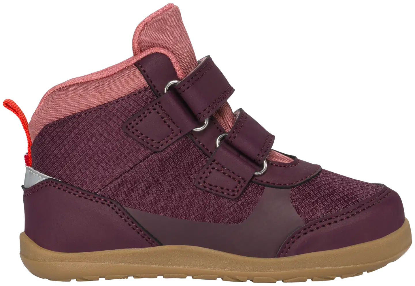 Viking lasten vedenpitävä paljasjalkakenkä välikauteen Aspen Barefoot Mid - Plum - 3