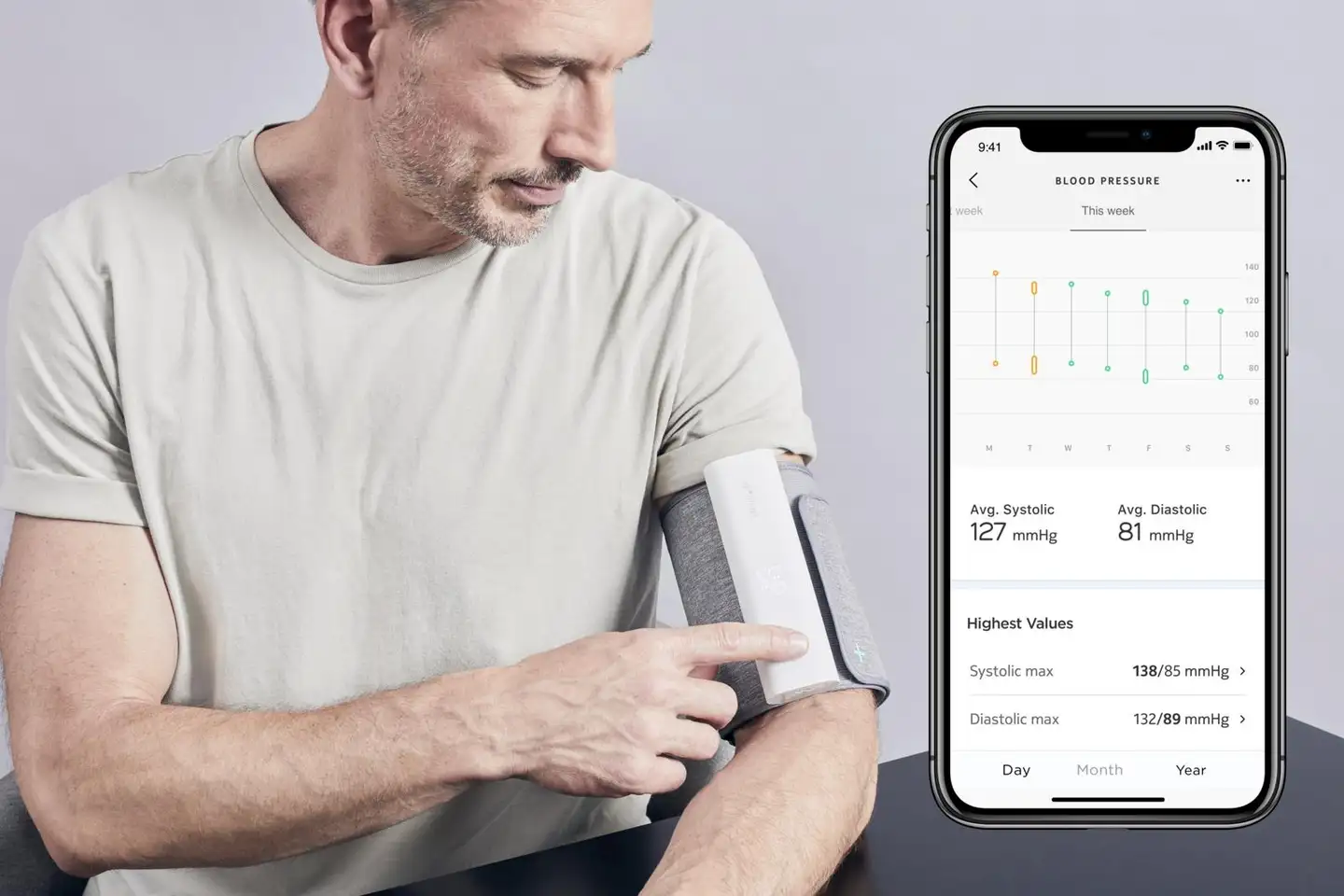 Withings Verenpainemittari BPM Connect - 4